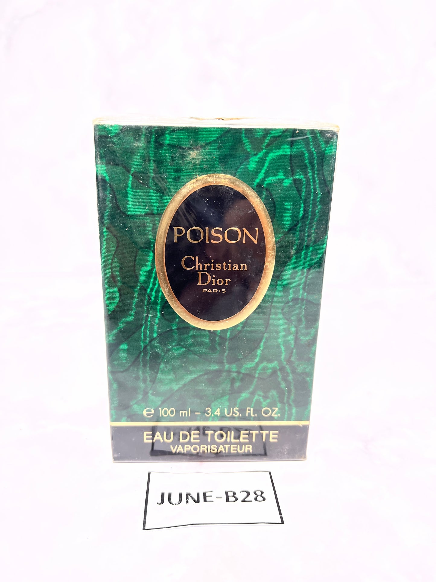 Rare Christian Dior 100ml 3.4 oz Poison Eau de Toilette EDT - 130628