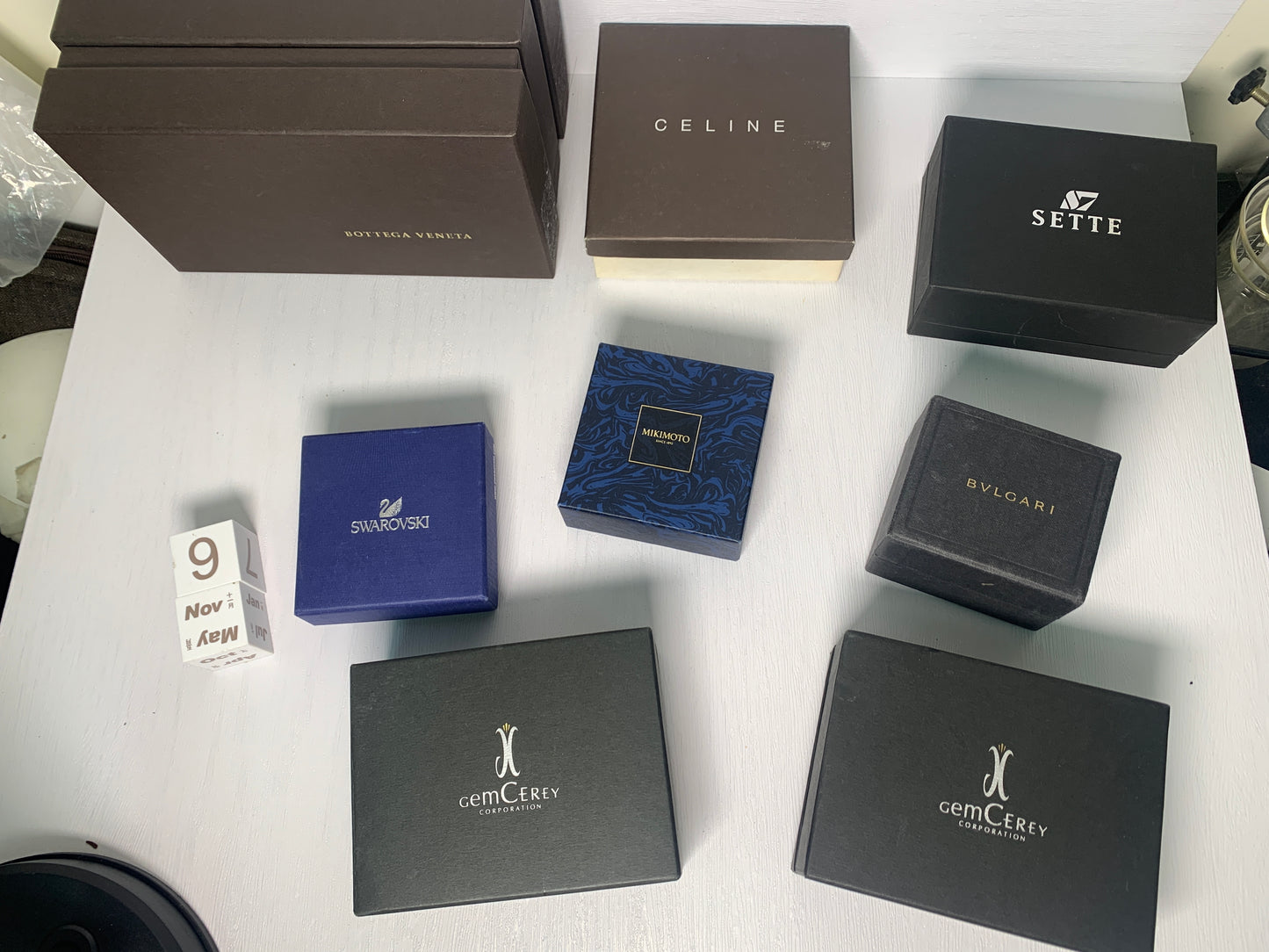 Gift Box Bvlgari Sette Celine BV mikimoto gemcerey for wallet scarf belt bag - 9NOV