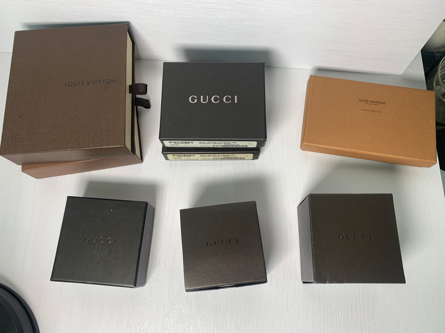 Gucci LV louis vuitton gift Box for wallet watch necklace rings box - 9NOV