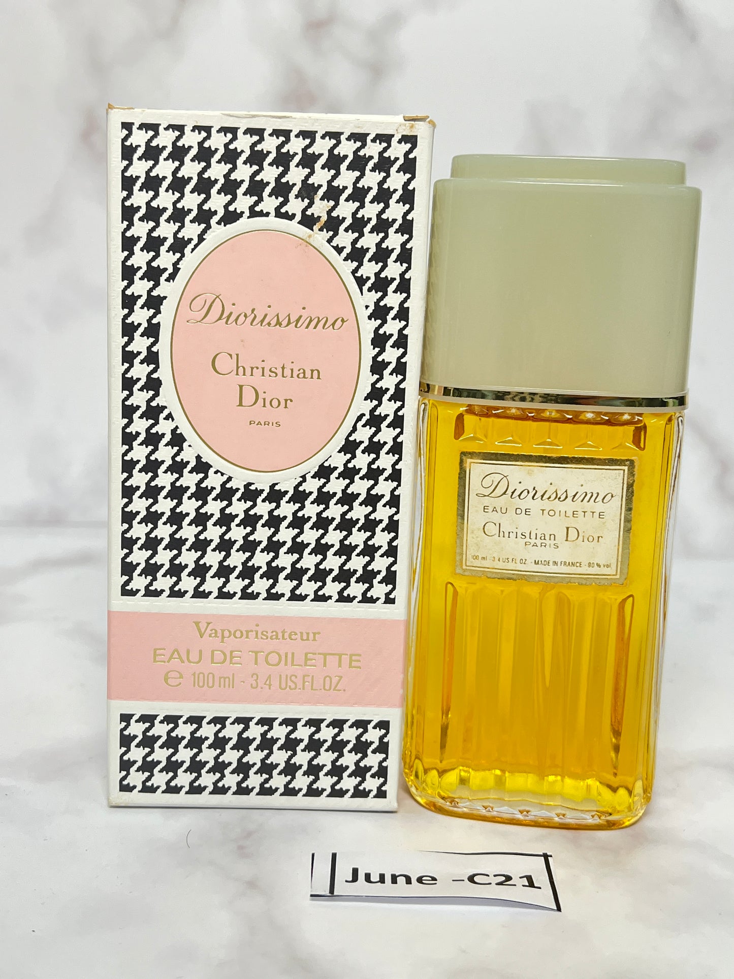 Rare Christian Dior Diorissimo 100ml 3.4 oz eau de Toilette EDT - JUNE-C21