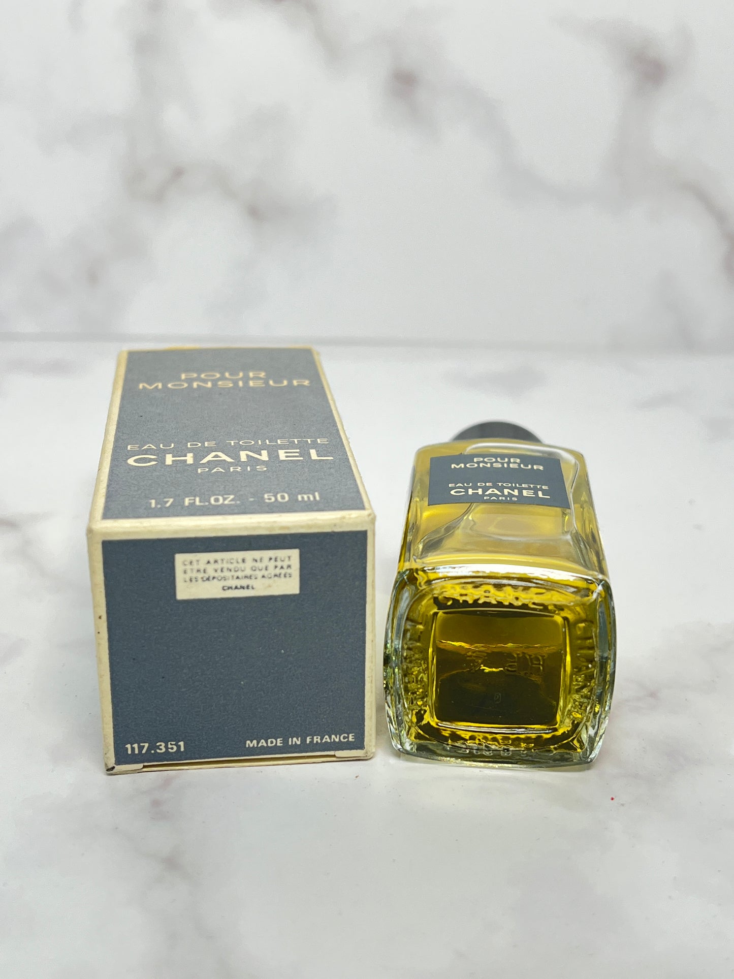 Rare Chanel Pour Monsieur 50 ml 1.7 oz Eau de Toilette EDT - JUNE-C28