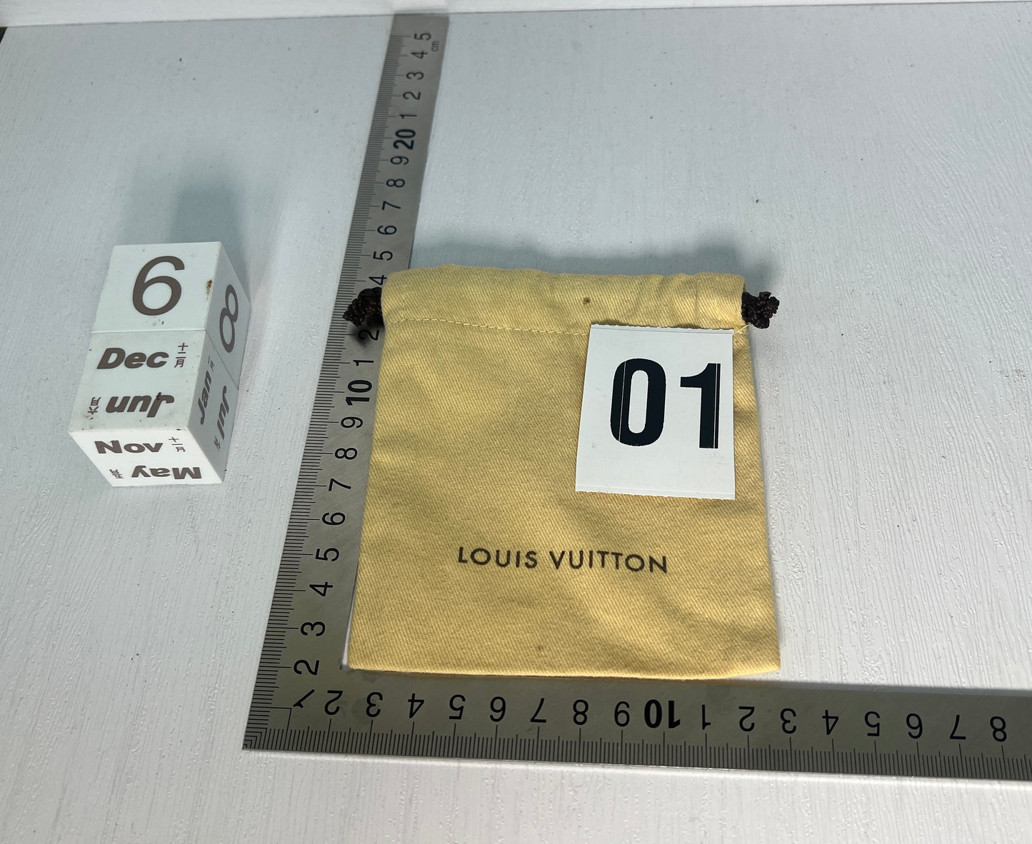 Louis Vuitton LV dust bag jewelly wallet bag - 3DEC