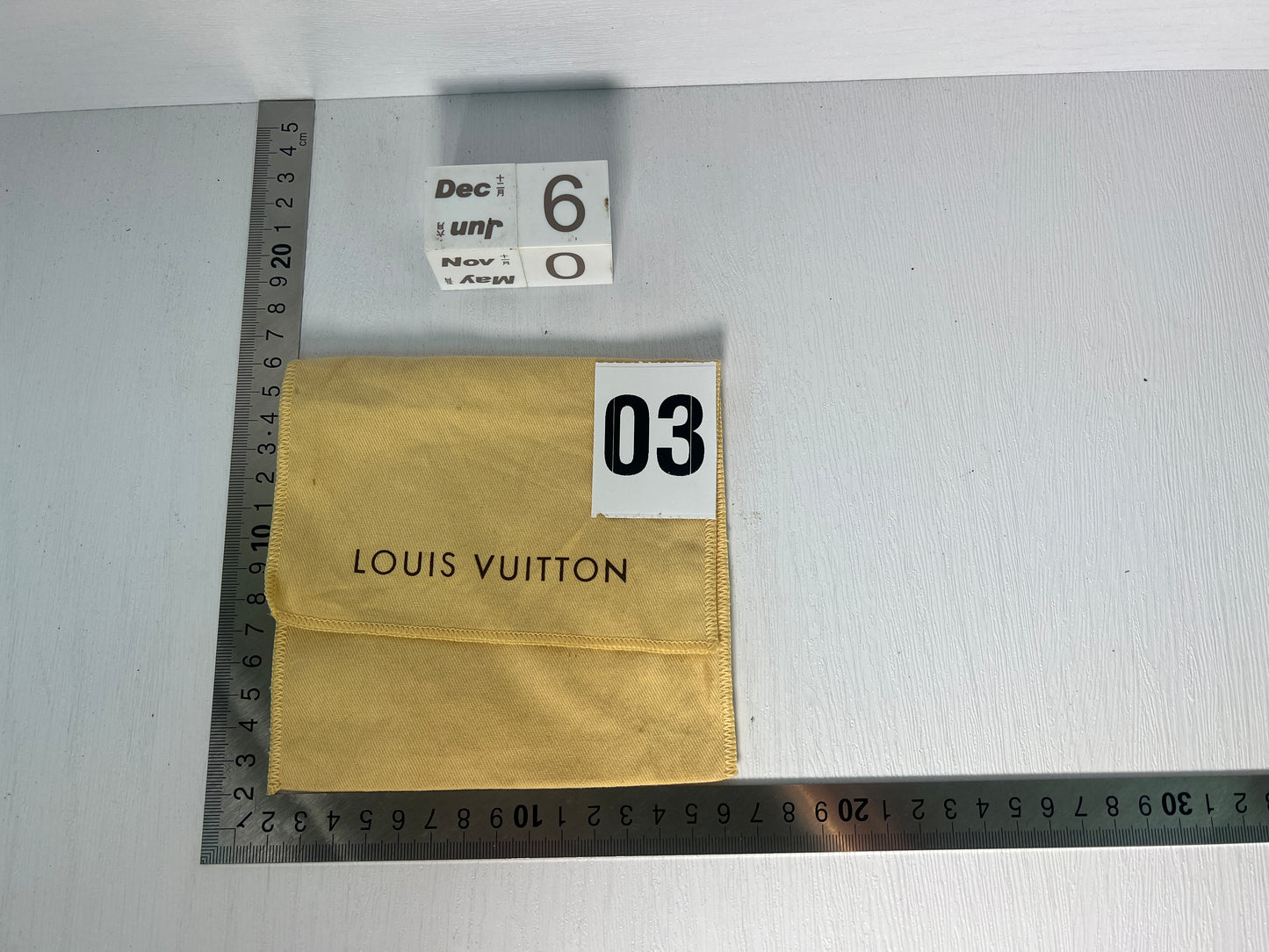 Louis Vuitton LV dust bag jewelly wallet bag - 3DEC