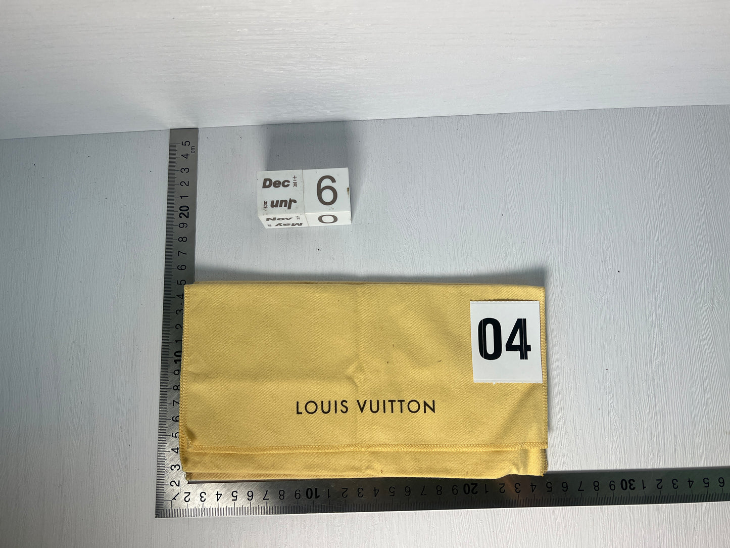 Louis Vuitton LV dust bag jewelly wallet bag - 3DEC