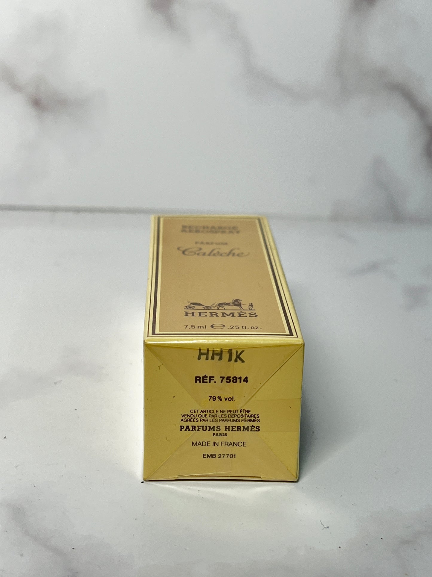 Rare Sealed Hermes caleche 7.5 ml 1/4 oz perfume parfum - JUNE-D6