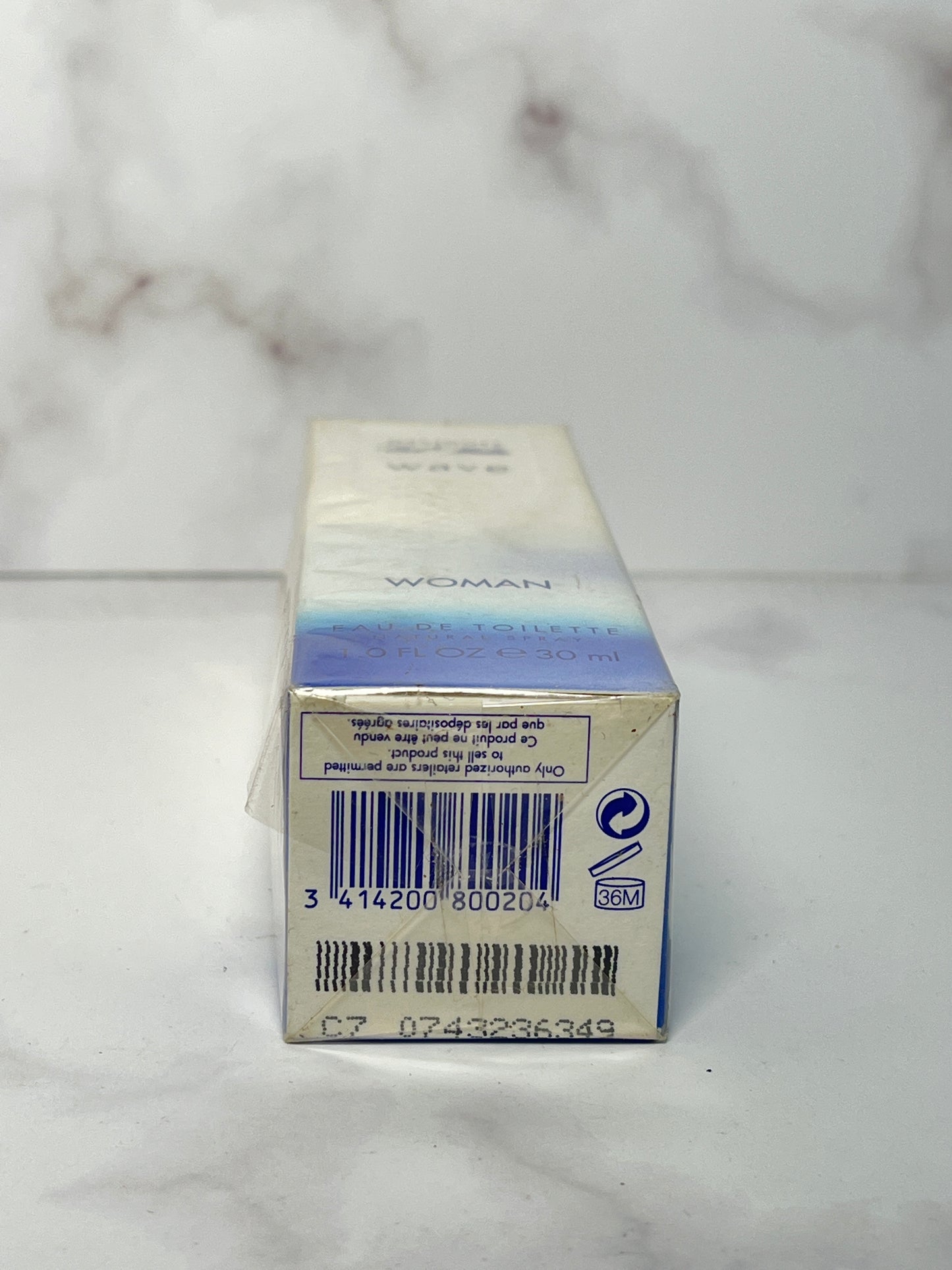 Rare Sealed Davidoff Wave Cool water 30 ml 1 oz Eau de Toilette EDT - JUNE-D7