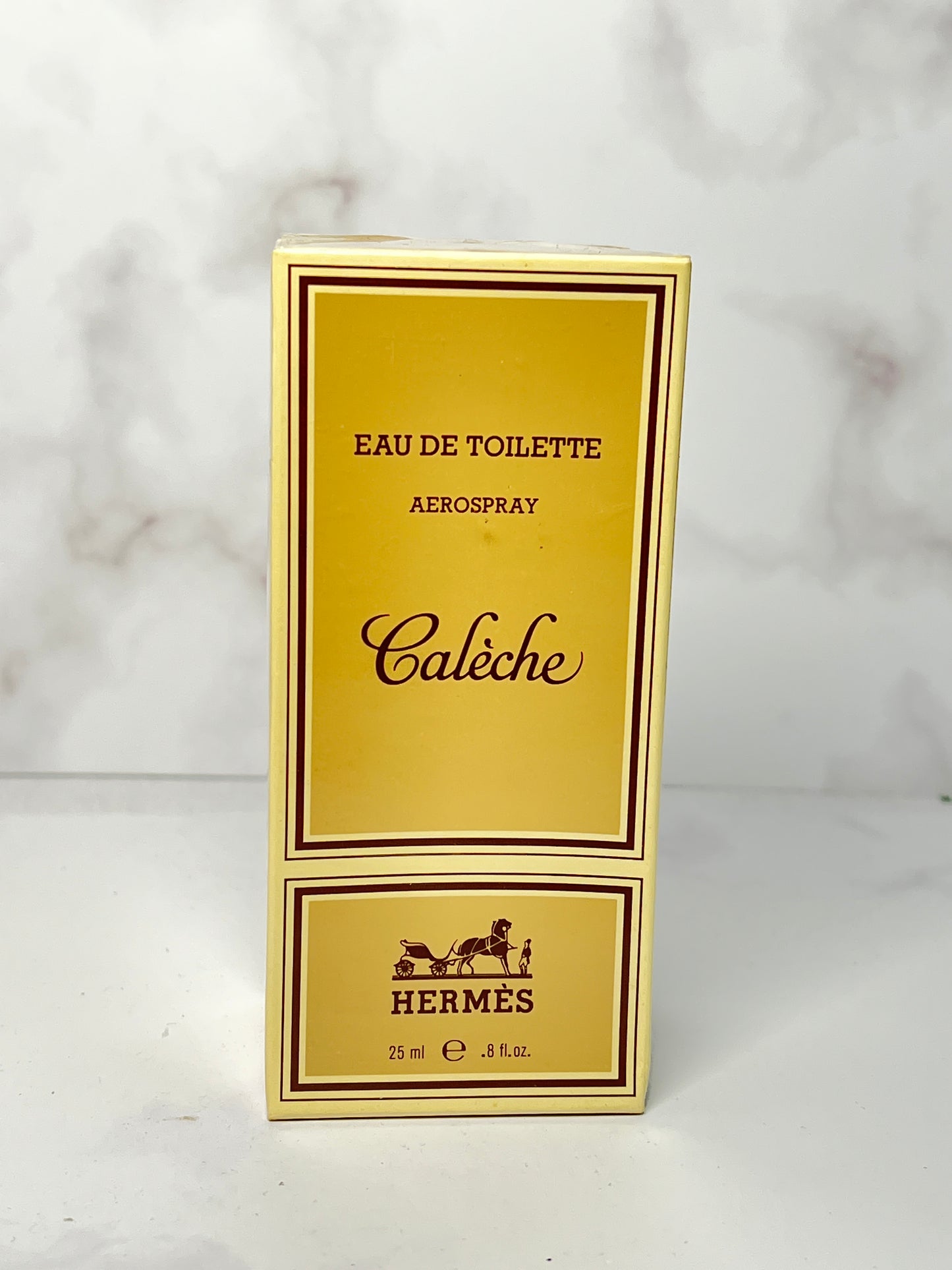 Rare Sealed Hermes caleche 25 ml 0.8 oz Eau de Toilette EDT - JUNE-D10