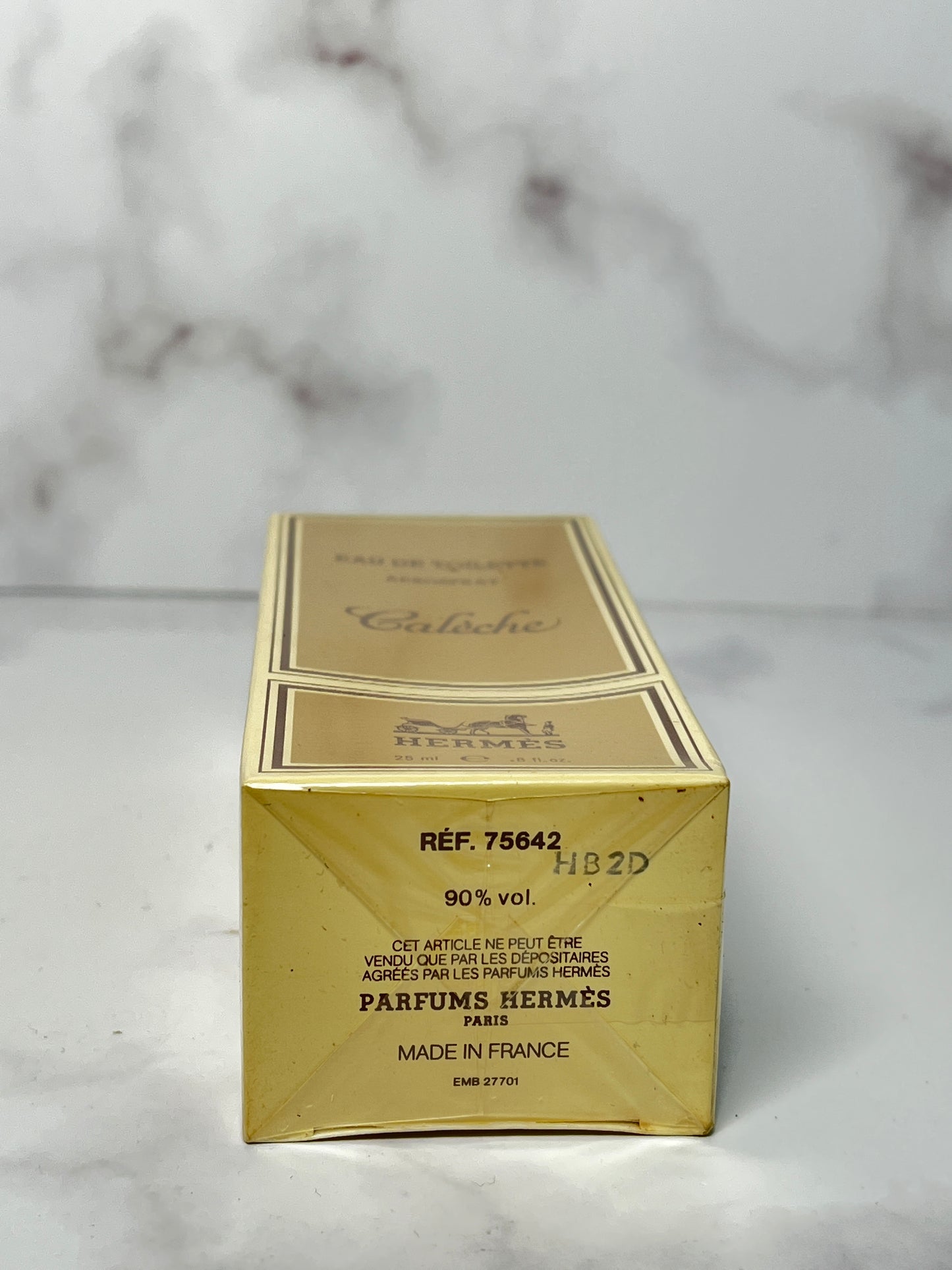 Rare Sealed Hermes caleche 25 ml 0.8 oz Eau de Toilette EDT - JUNE-D10