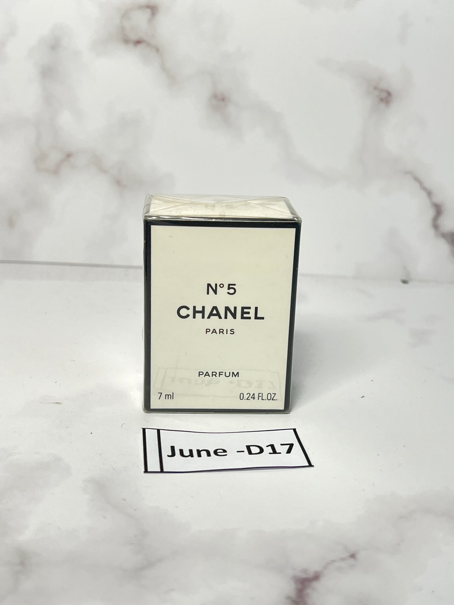 Rare Chanel no.5 7 ml 1/4 oz Parfum Perfume - JUNE-D17