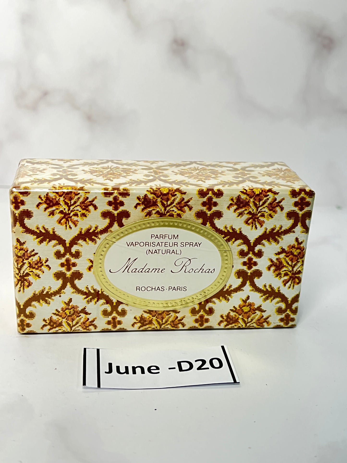 Rare Sealed Madame Rochas 7.5 ml 1/4 oz Parfum perfume - JUNE-D20