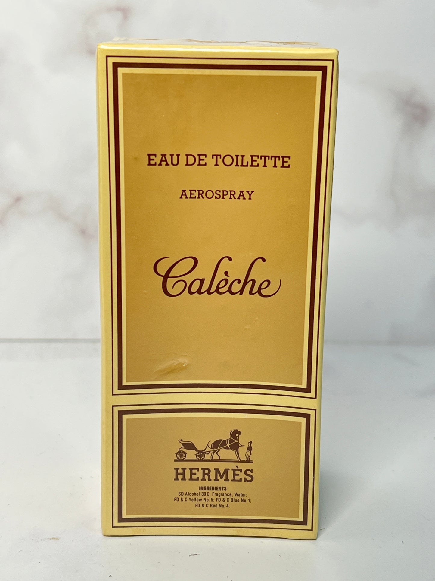 Rare Sealed Hermes caleche 25 ml 0.8 oz Eau de Toilette EDT - JUNE-D24