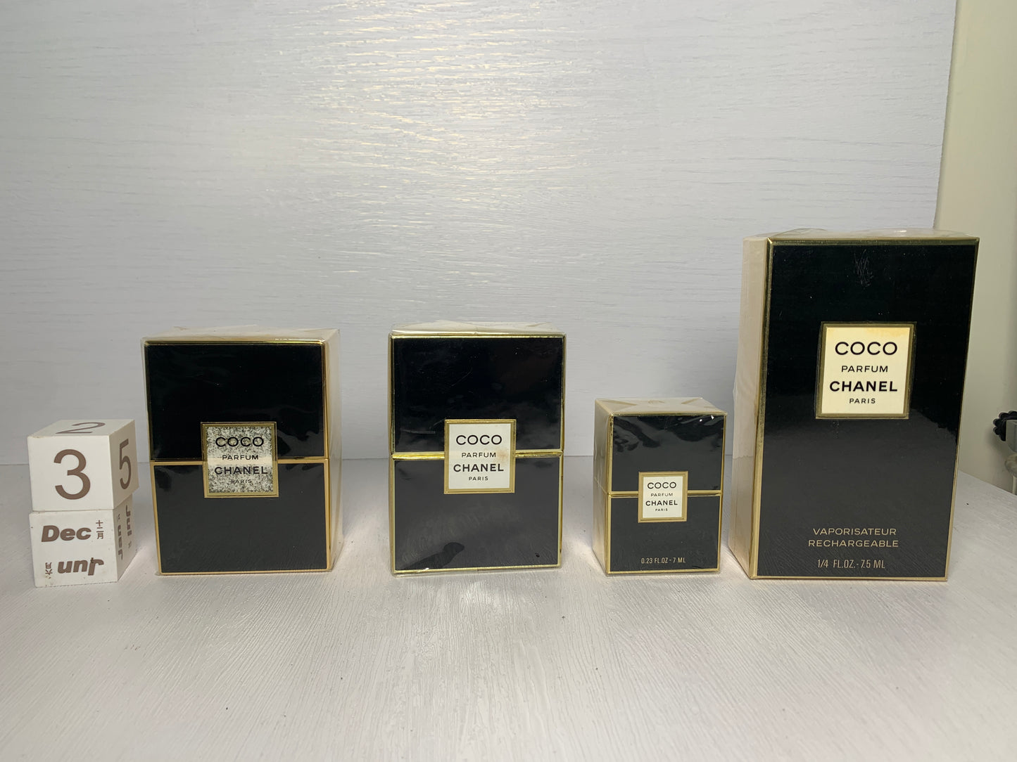 Rare Chanel coco 30ml 7ml 1 oz 1/4 oz Extrait Parfum perfume - 3DEC