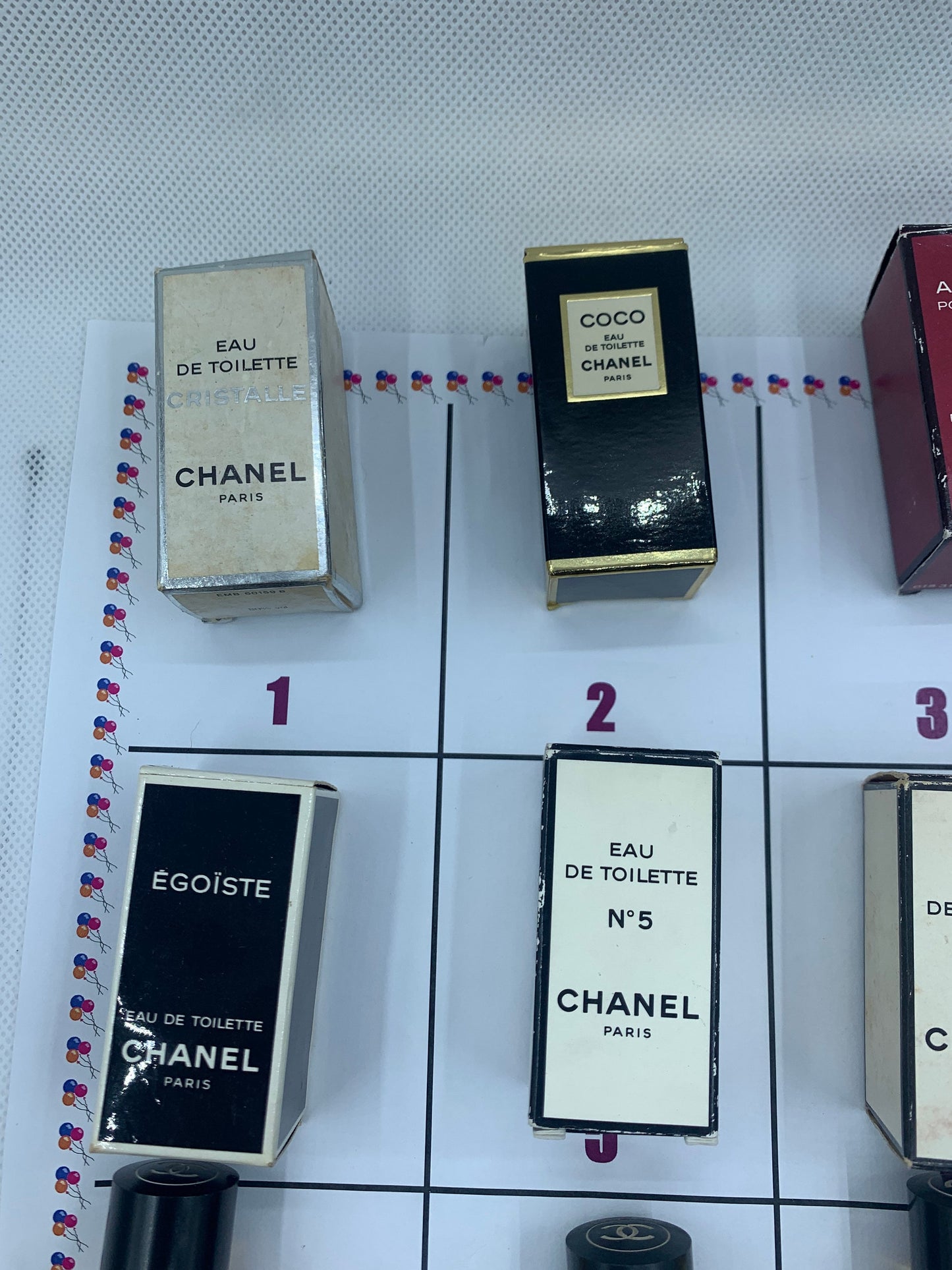 CHANEL COCO Cristalle 4ml 19ml ANTAEUS egoiste pour monsieur 微型