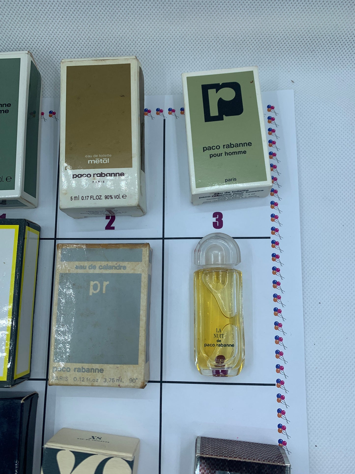 Paco rabanne La nuit sport de EDT Eau de Toilette 5ml Miniature