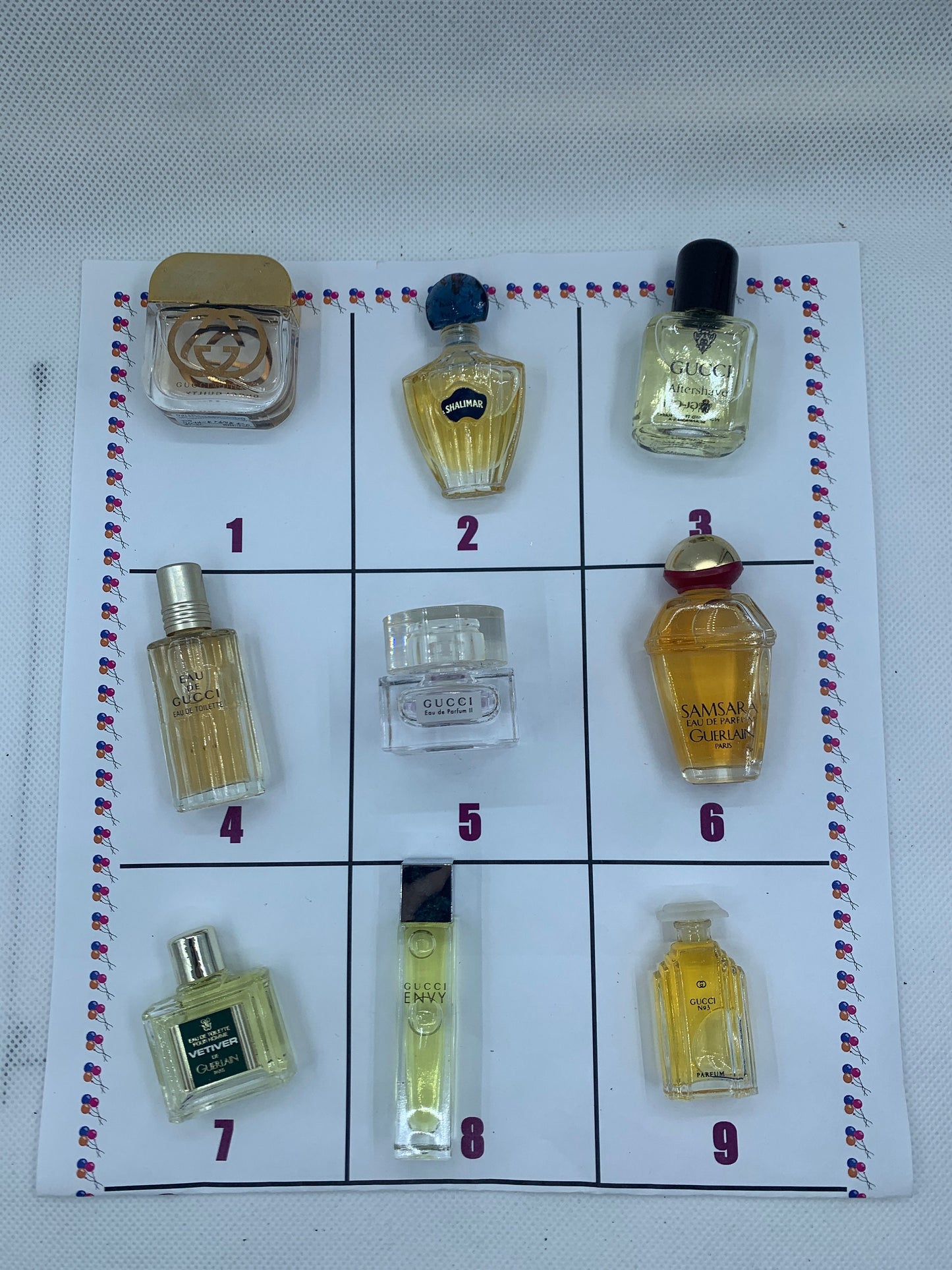正品 GUCCI Guerlain ENVY Miniature 5ml - 7 ml Rare Eau de toilette EDT