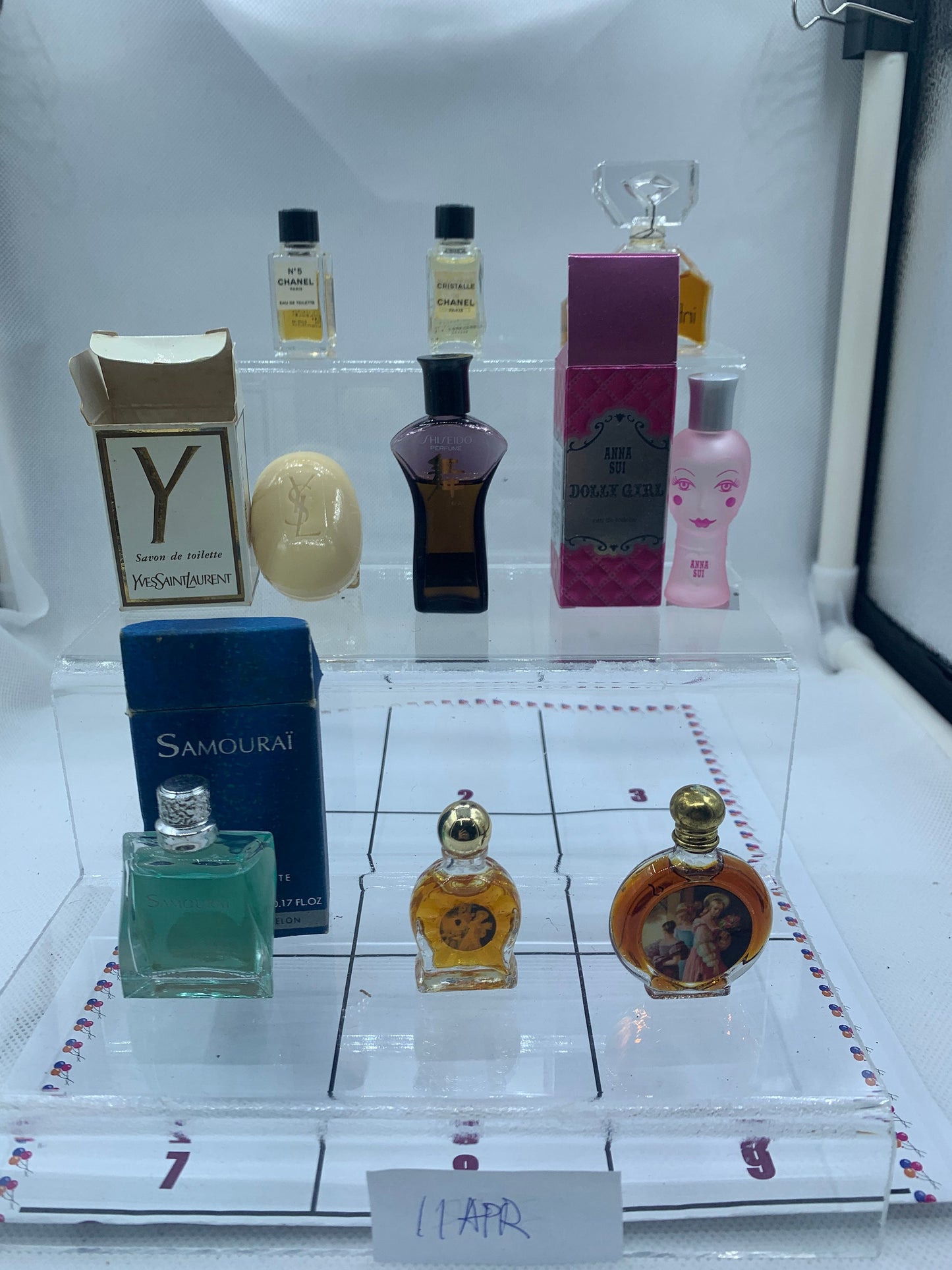 YSL 資生堂 CHANEL ANNA sui Caron Samoural 香水迷你淡香水