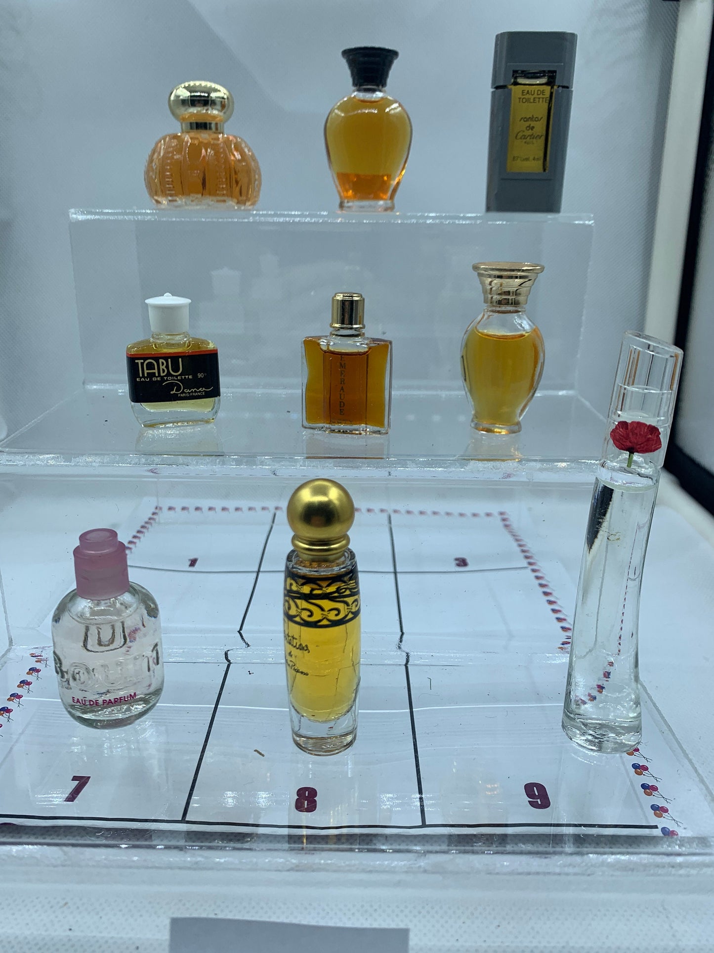 Cartier Kenzo Tabu Fmeraude Miniatures EDT EDP 5ml - 7ml