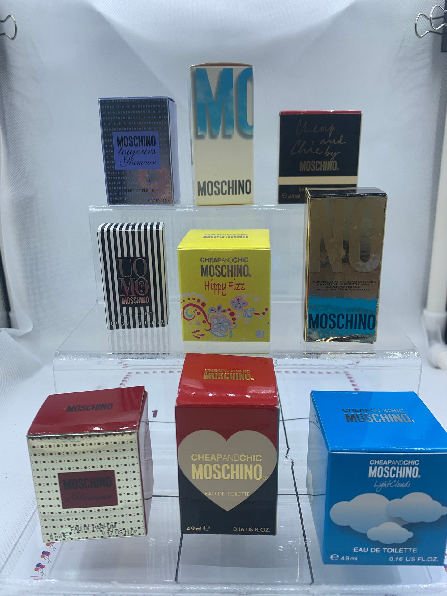 Moschino Cheapandchic Miniatures EDP EDT 5ml - 7.5ml Eau de Toilette