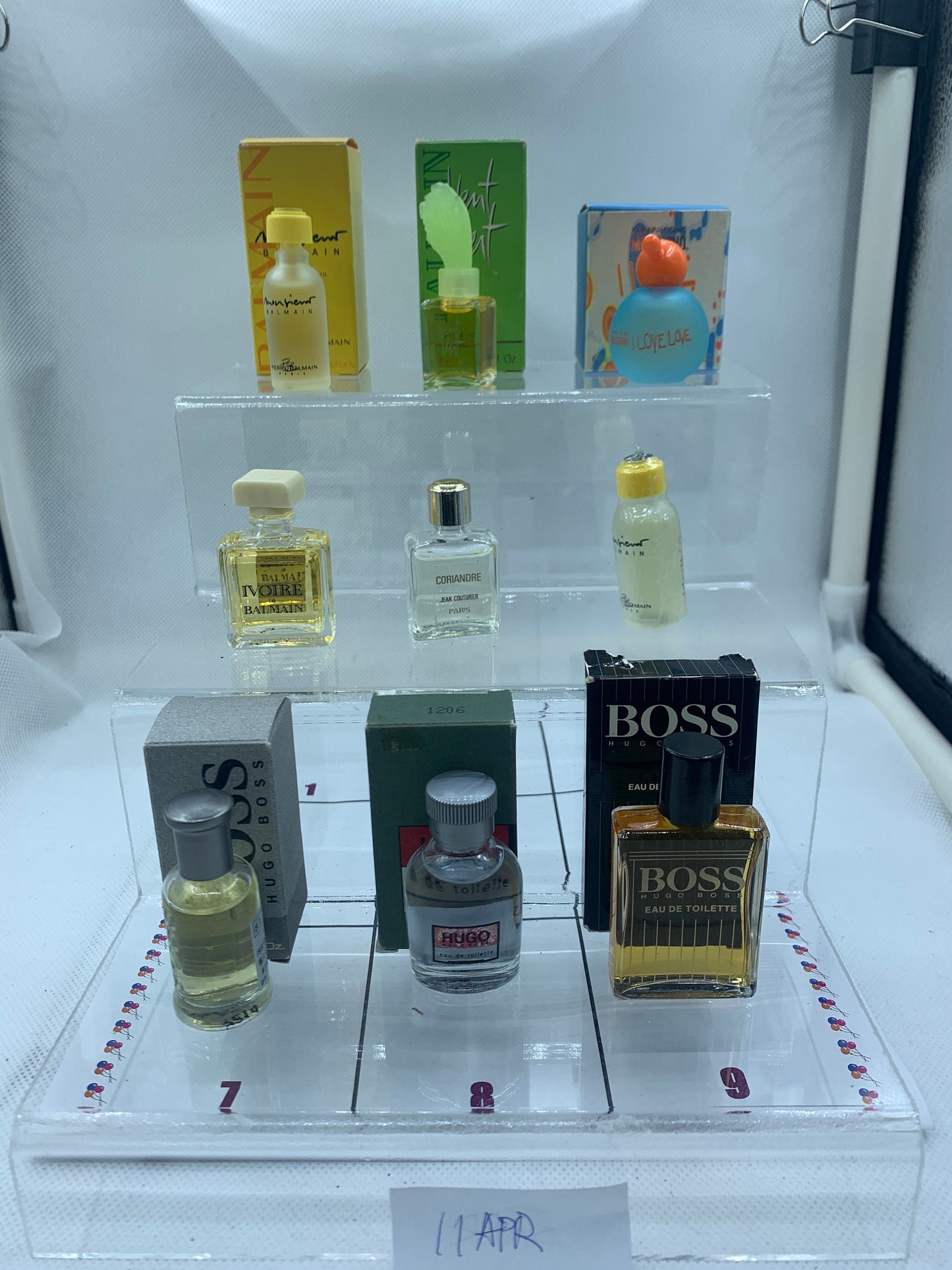 Balmain MOSCHINO BOSS HUGO Miniatures 5 毫升淡香水香水
