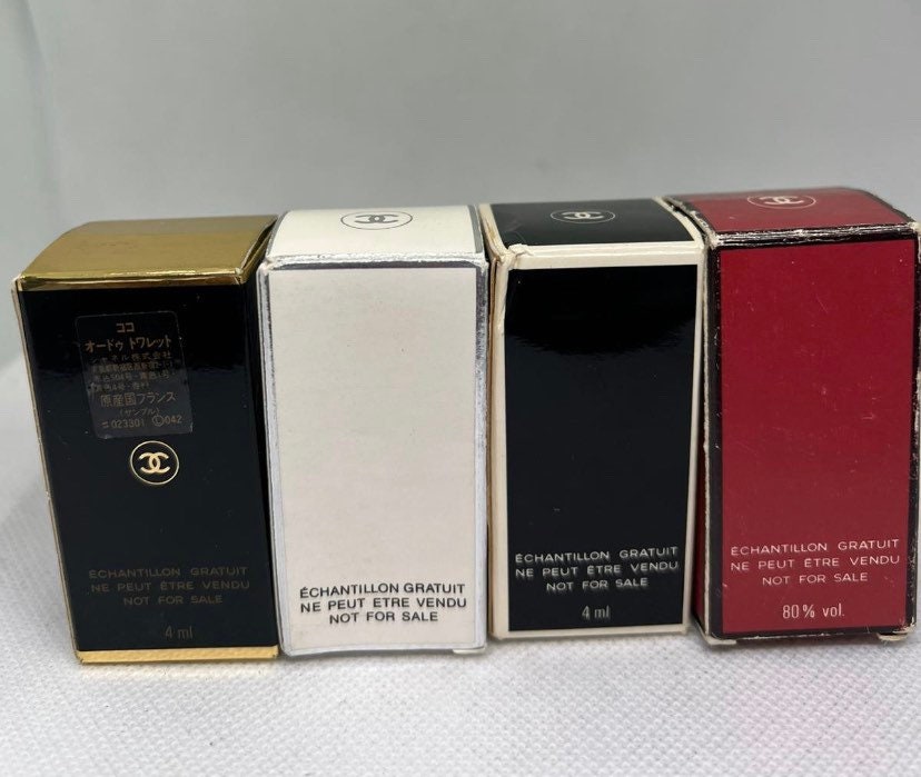 Rare Chanel 淡香水 Edt 4ml x 4 0.13 x 4 fl oz(22 年 4 月 21 日發布)