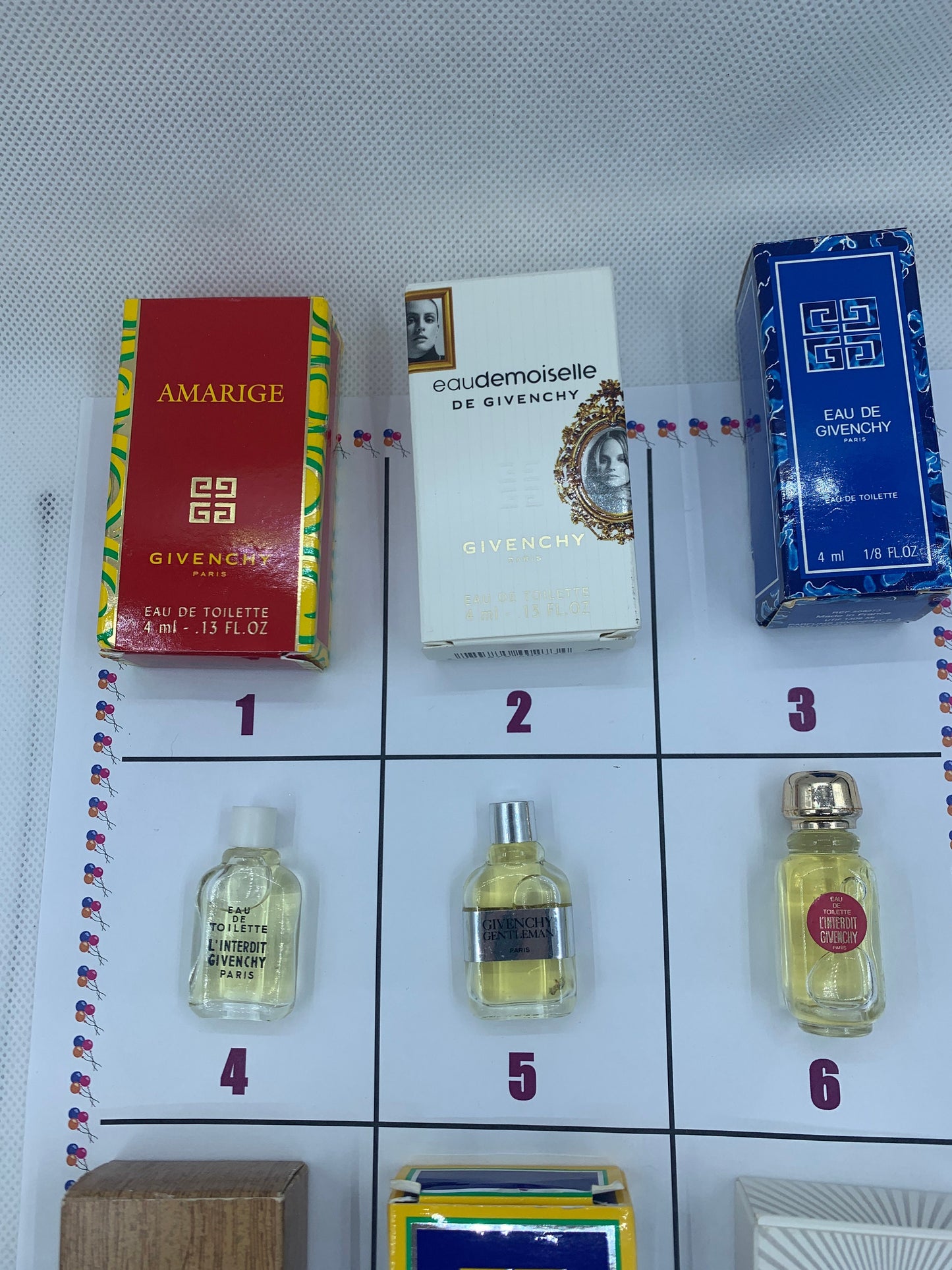 Givenchy 微型 5 毫升 1/4 盎司 AMARIGE INSENSE Monsieur ange au demon