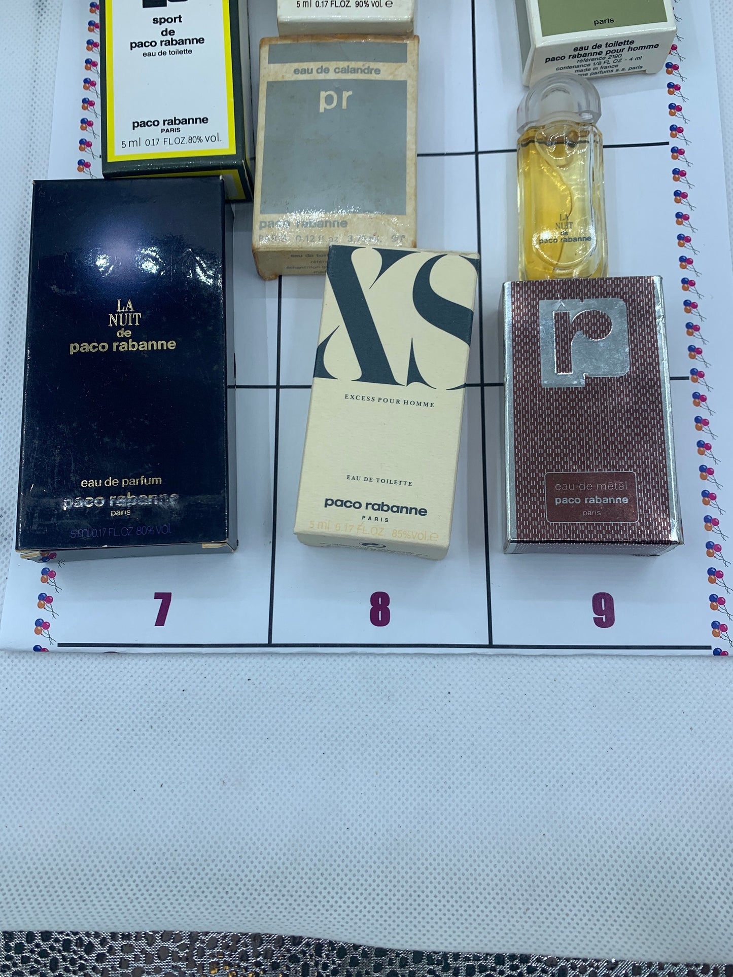 Paco rabanne La nuit sport de EDT Eau de Toilette 5ml Miniature
