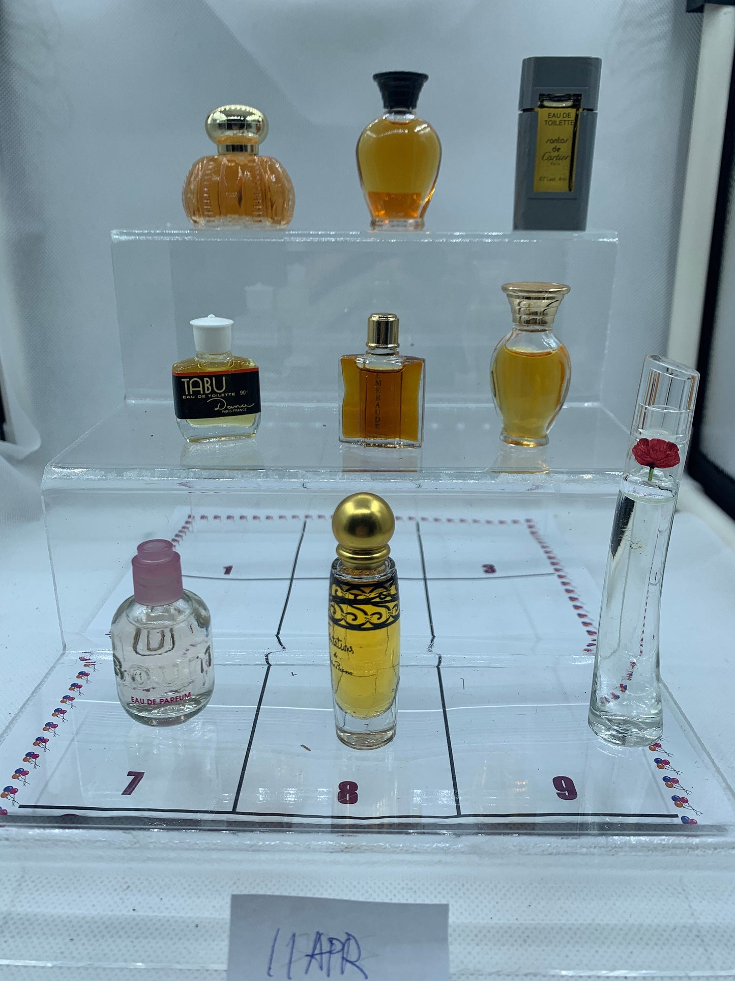 Cartier Kenzo Tabu Fmeraude Miniatures EDT EDP 5ml - 7ml