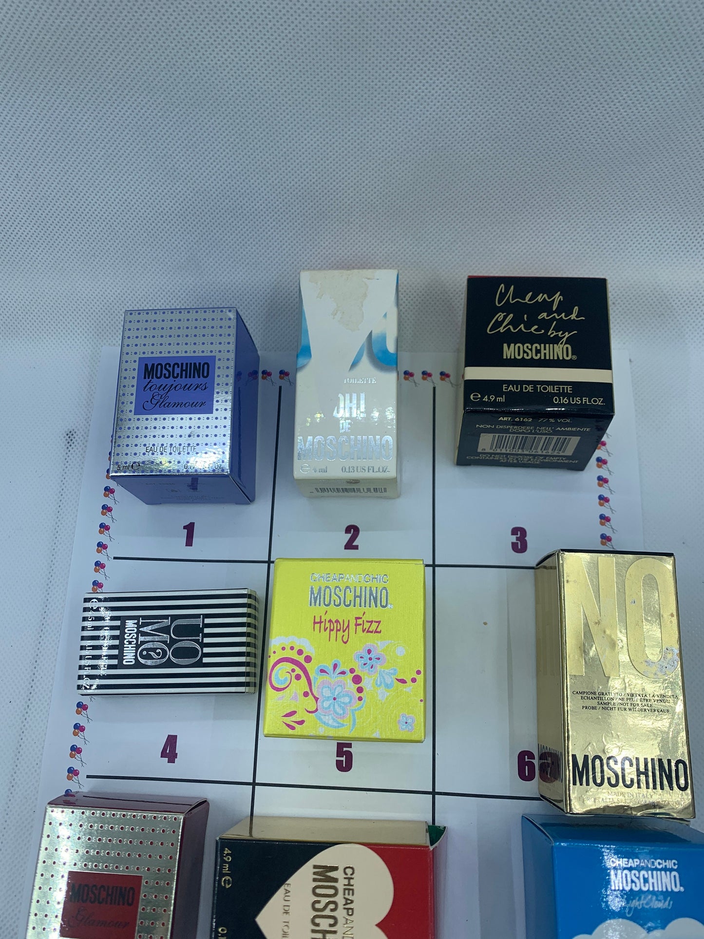 Moschino Cheapandchic Miniatures EDP EDT 5ml - 7.5ml Eau de Toilette