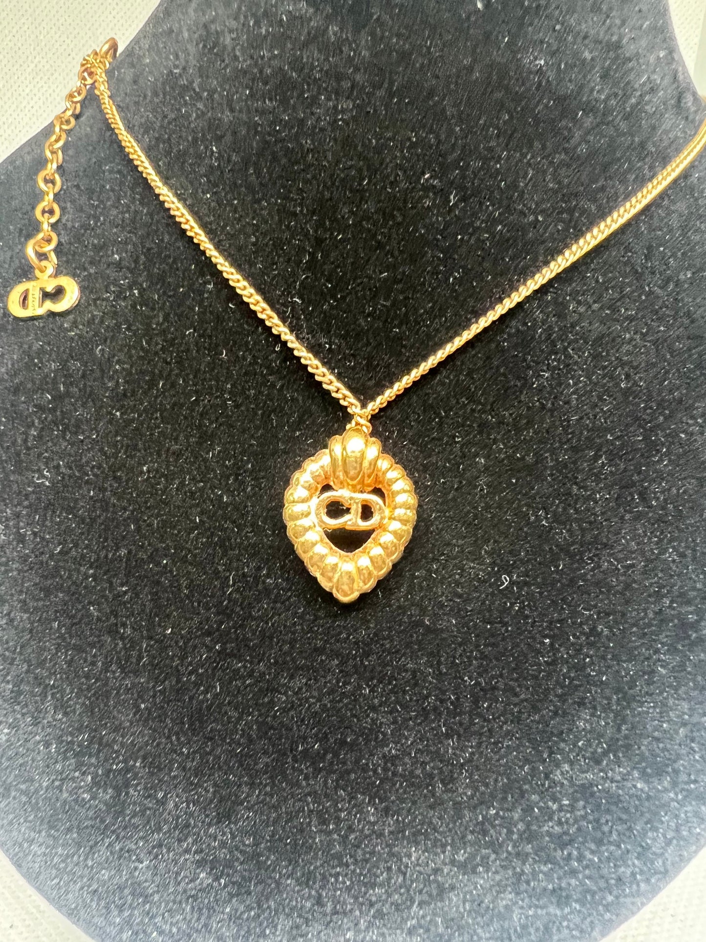 CD Christmas Dior Charm Necklace (20cmx 40cm) (B15 20Apr 22)
