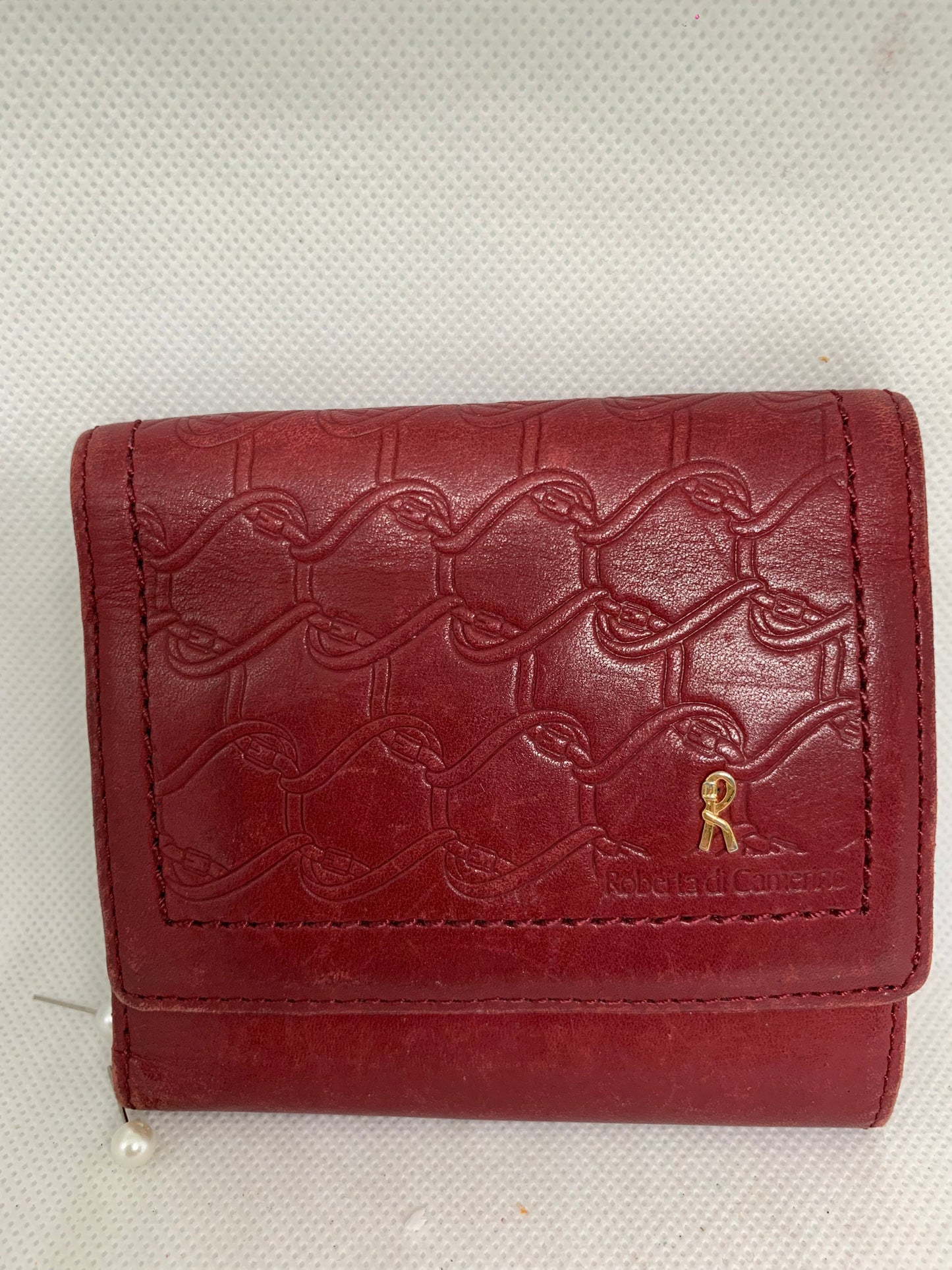 Roberta Di Cameron 紅色錢包 10w x 10H x 21cm(BBW 2022 年 5 月 71 日)
