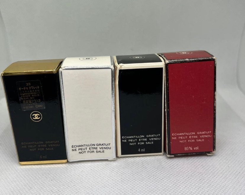 Rare Chanel 淡香水 Edt 4ml x 4 0.13 x 4 fl oz(22 年 4 月 21 日發布)
