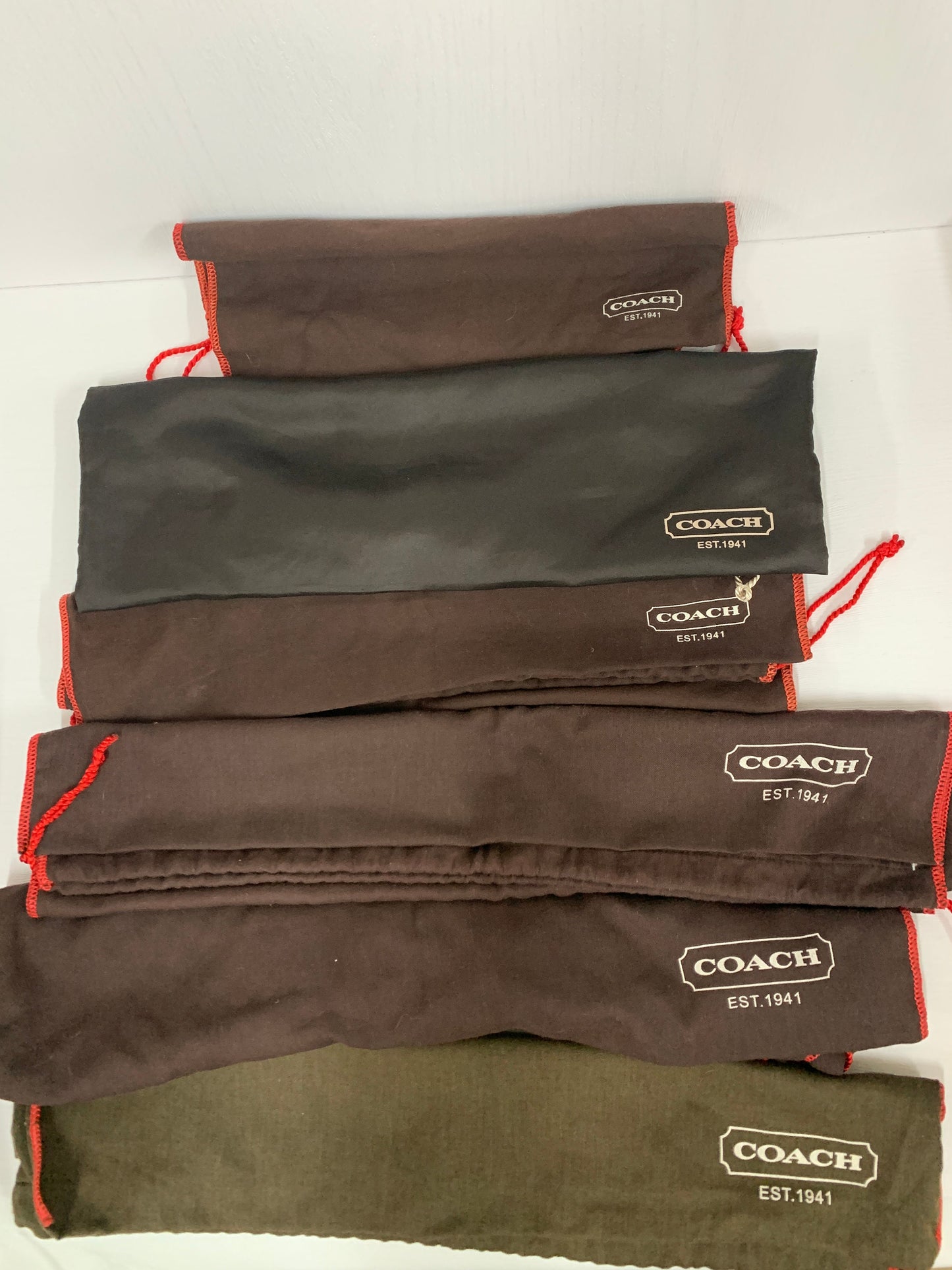 Coach dust bag for shoulder handbag wallet belt tote boot gift bag