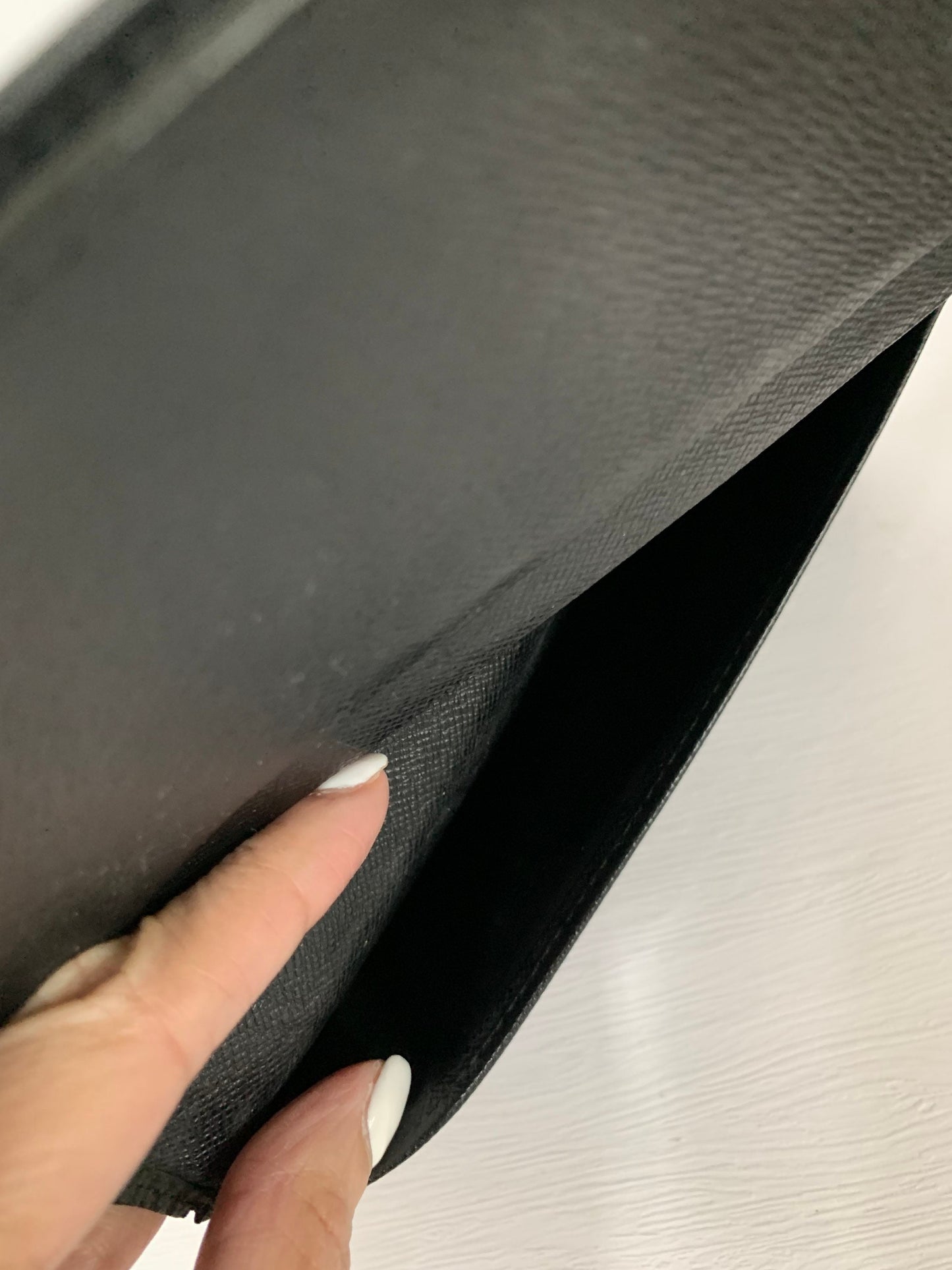 復古路易威登黑色長錢包 9wx 18h x 19.5cm (BB22-5)