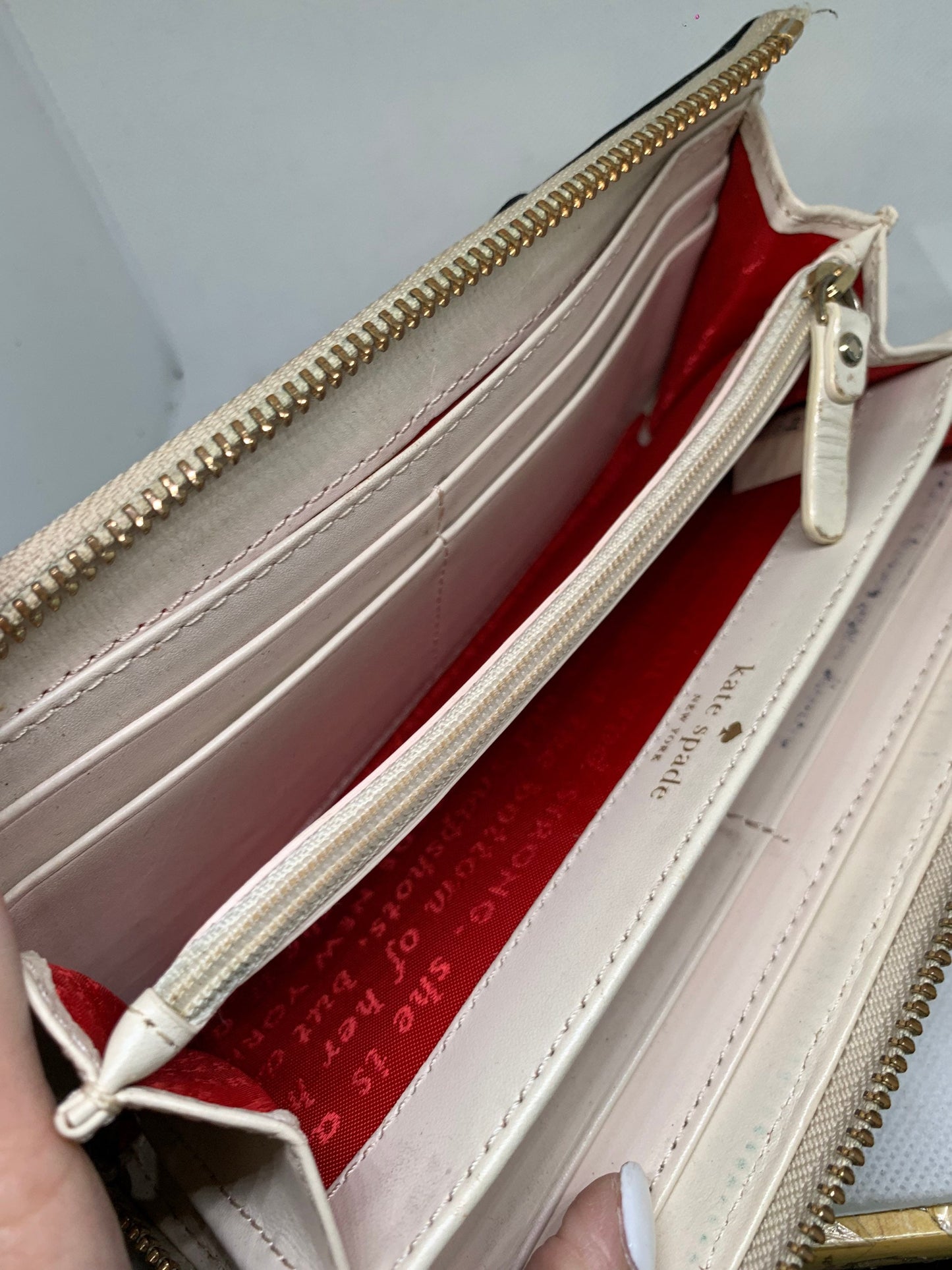 Kate spade write long wallet 19w x 10h (Bb22-16)
