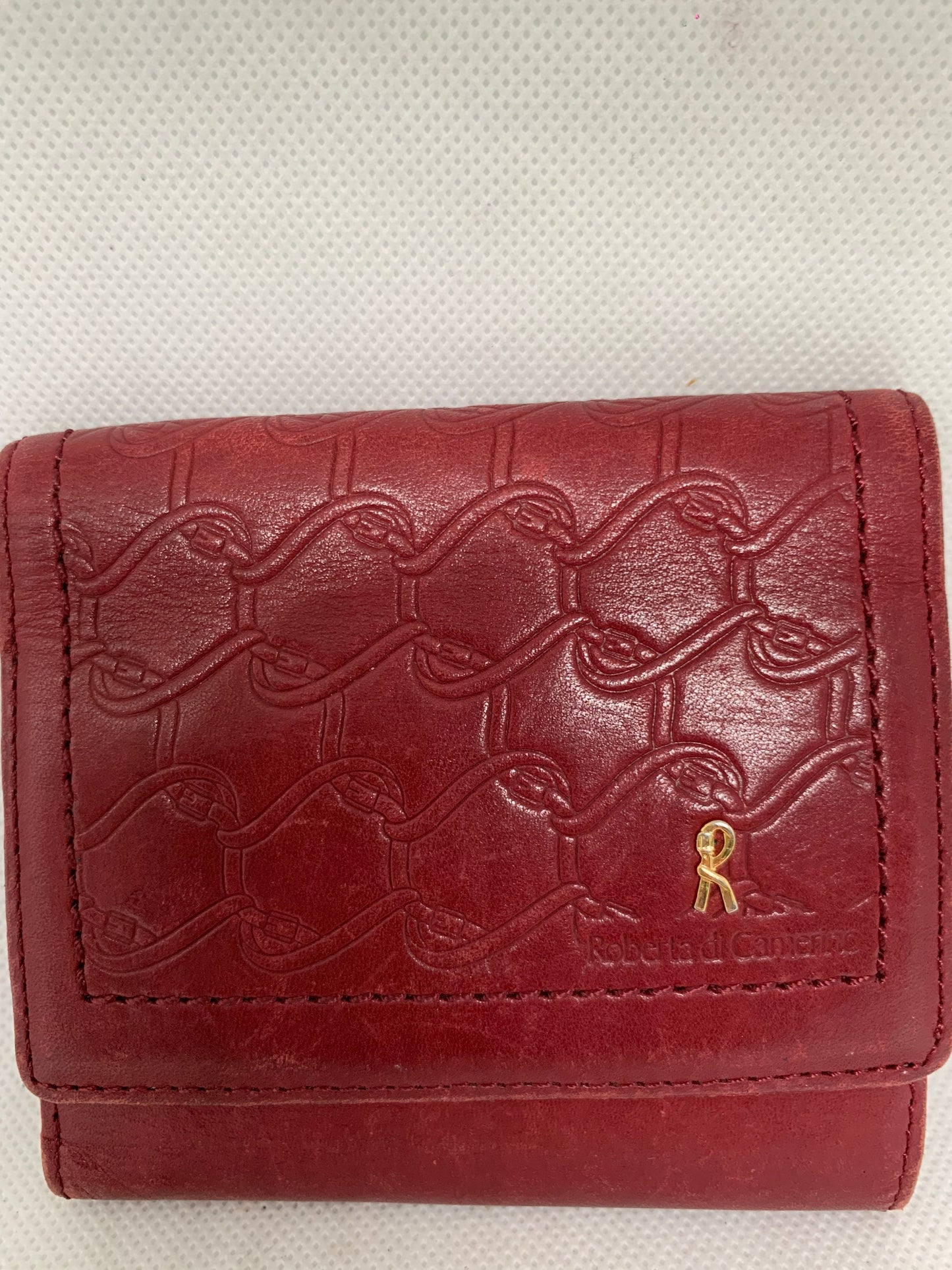 Roberta Di Cameron 紅色錢包 10w x 10H x 21cm(BBW 2022 年 5 月 71 日)