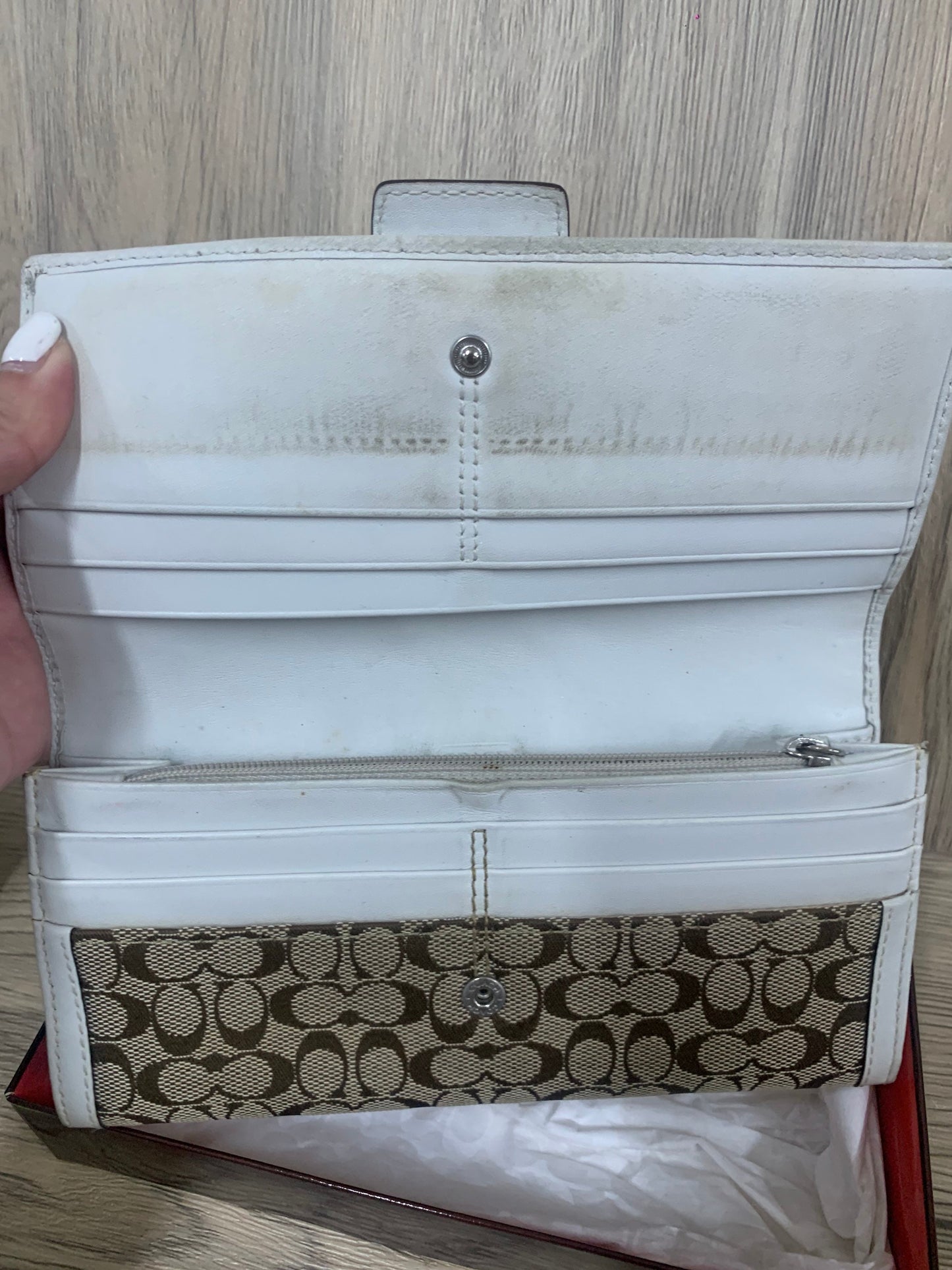 Coach Long wallet 19w x11h x 19.5cm (BB19 03 Jun 22)