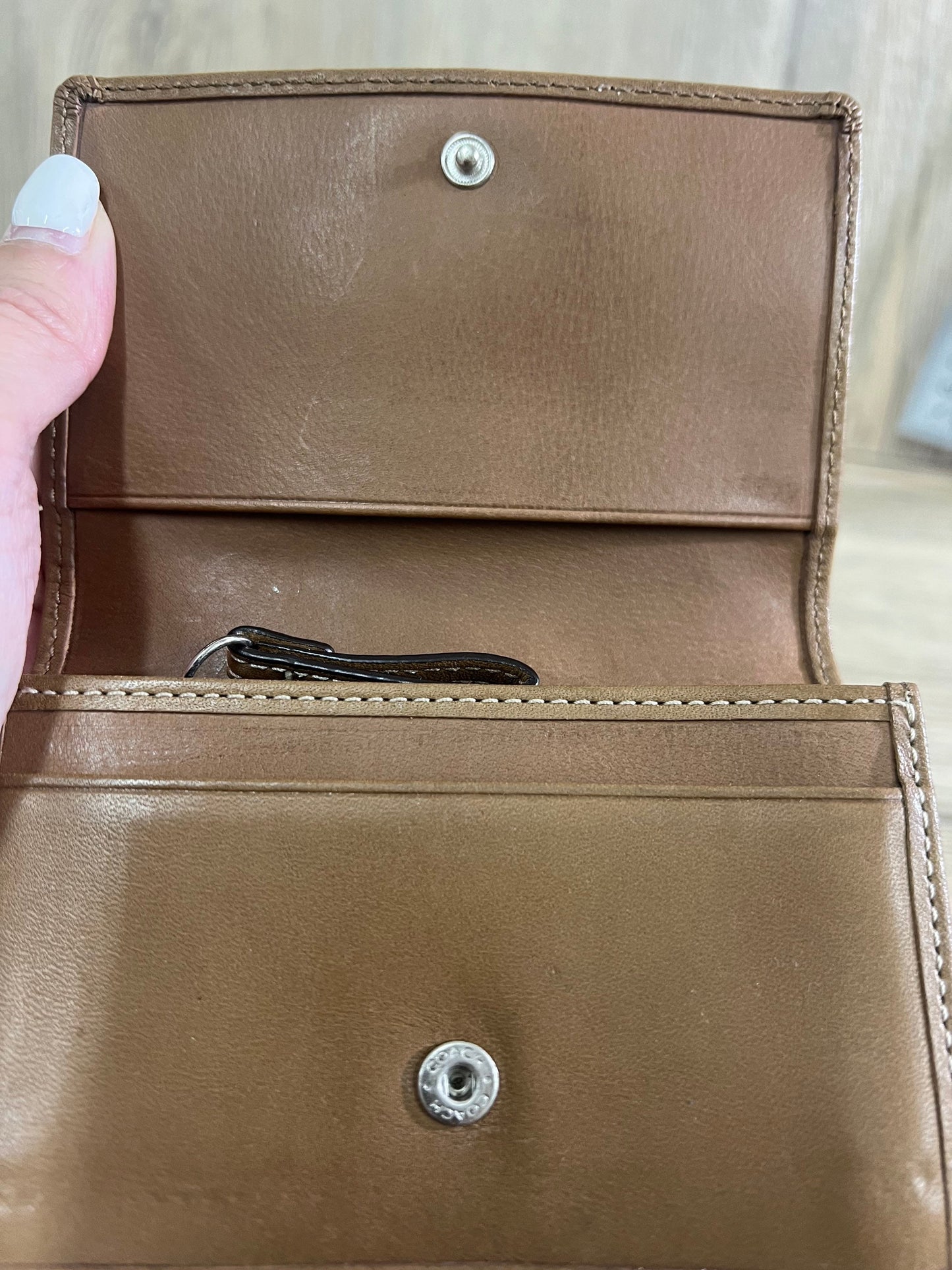 Coach vintage wallet 12w x 17h (3 Jun 22 Bbw23)17