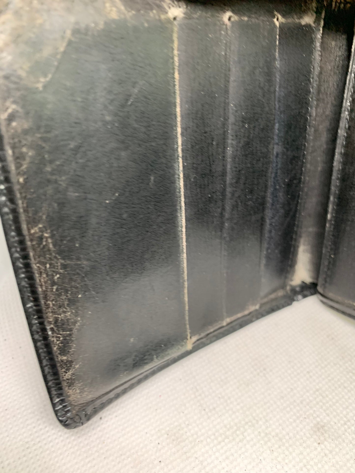 復古 LV Louis Vuitton 黑色錢包 10w x 10.5H x 19cm