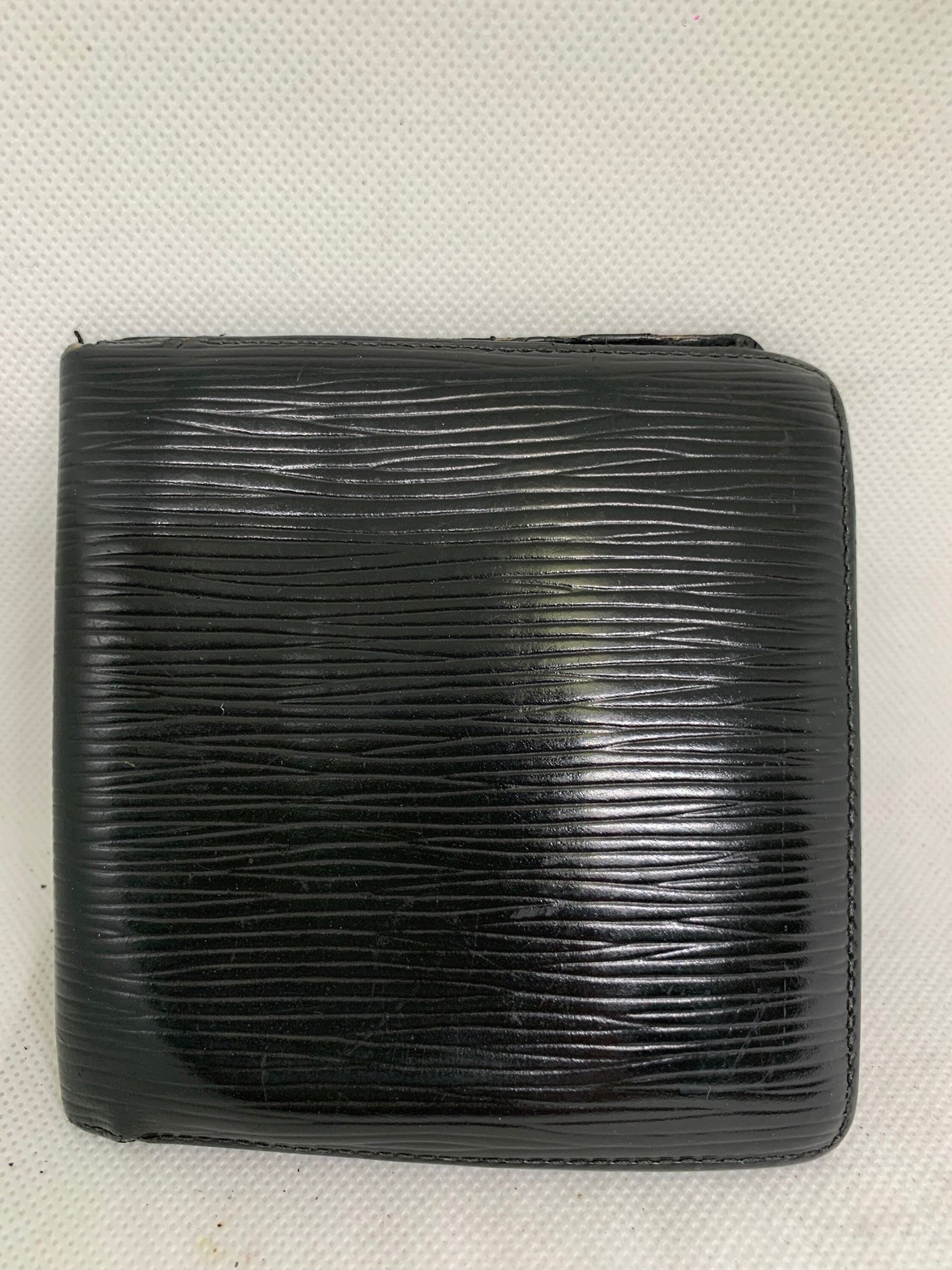 復古 LV Louis Vuitton 黑色錢包 10w x 10.5H x 19cm