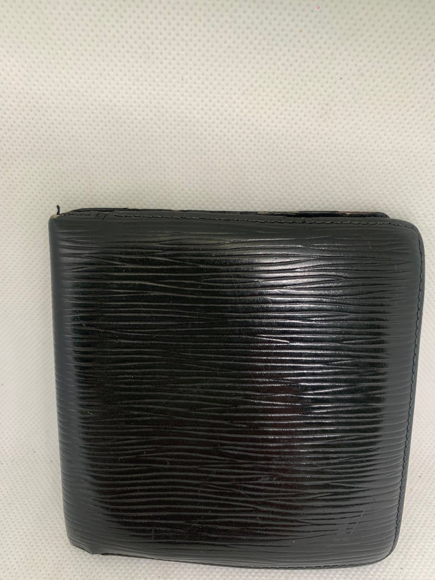 復古 LV Louis Vuitton 黑色錢包 10w x 10.5H x 19cm