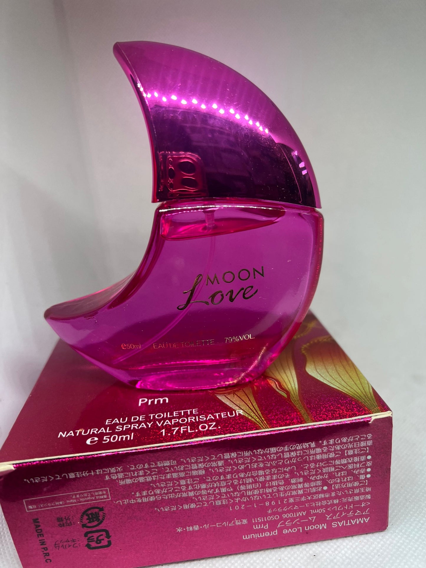 Women's Moonroselasting Perfume Eau de Toilette 50ml 1.7Fl oz(5 月 22 日 B1)