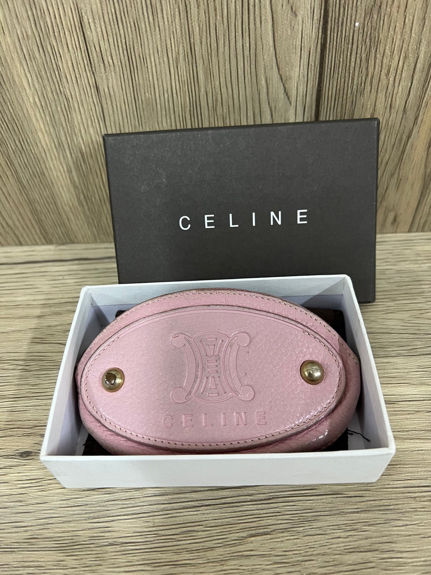 Celine coin purse pink w12 x 7H cm (13 Jun 22 BBW 39 22)