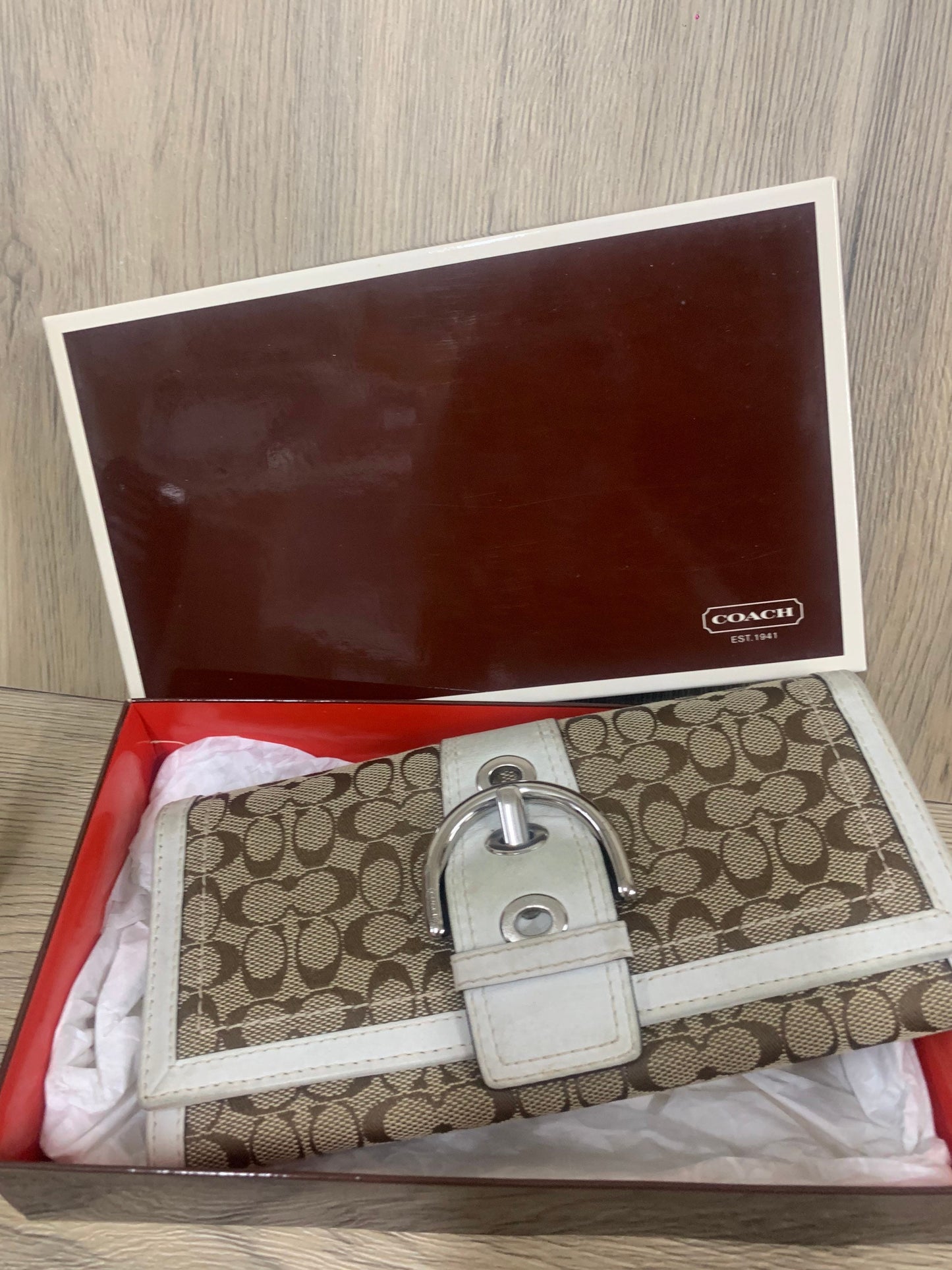 Coach Long wallet 19w x11h x 19.5cm (BB19 03 Jun 22)