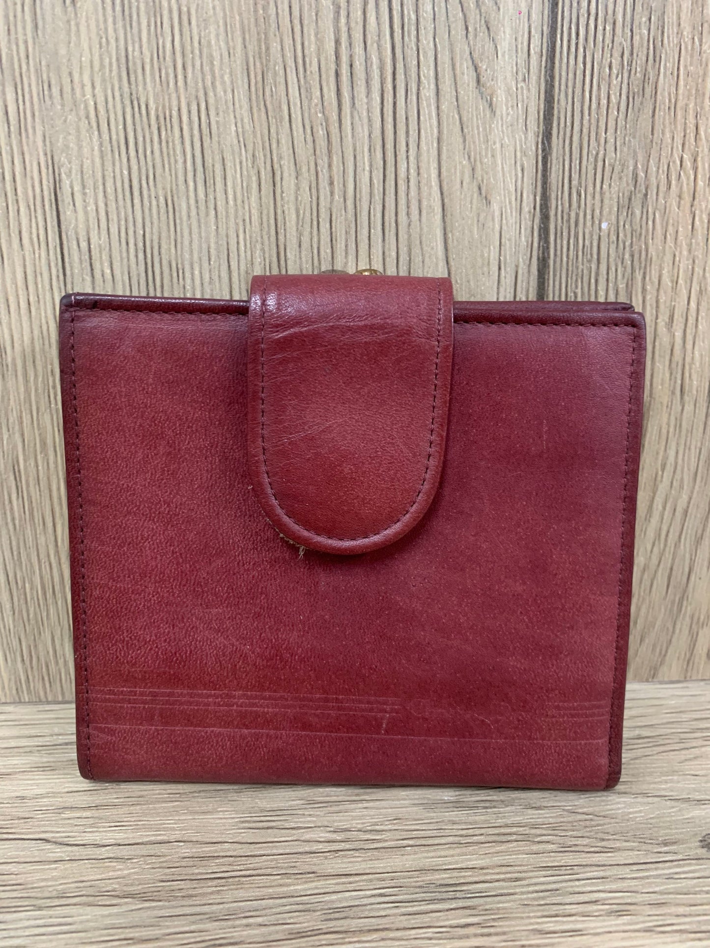 Vintage Christian Dior 紅色錢包 W10 x 11.5H x 21cm(22 年 6 月 13 日 - BBW 51)