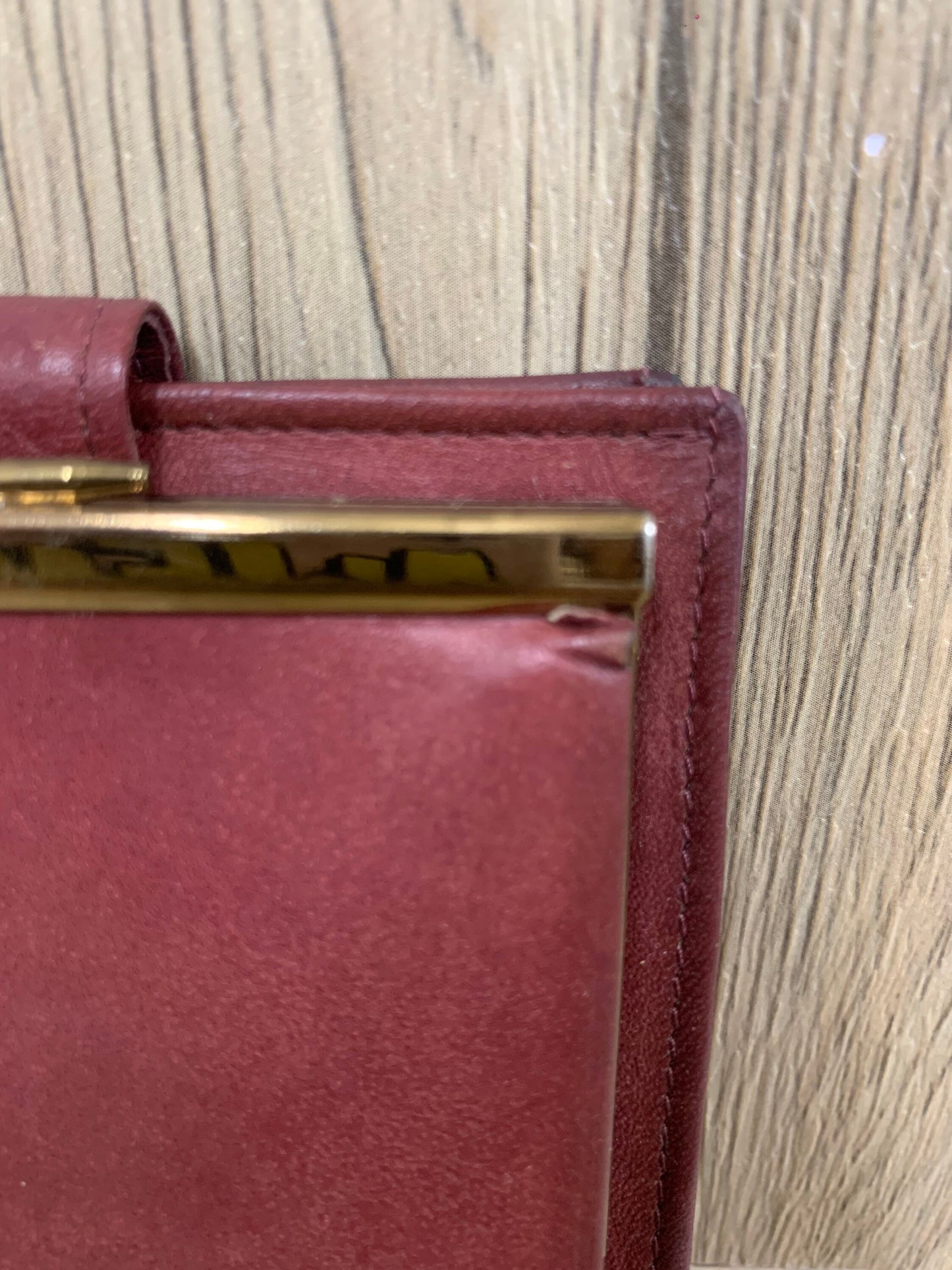Vintage Christian Dior 紅色錢包 W10 x 11.5H x 21cm(22 年 6 月 13 日 - BBW 51)