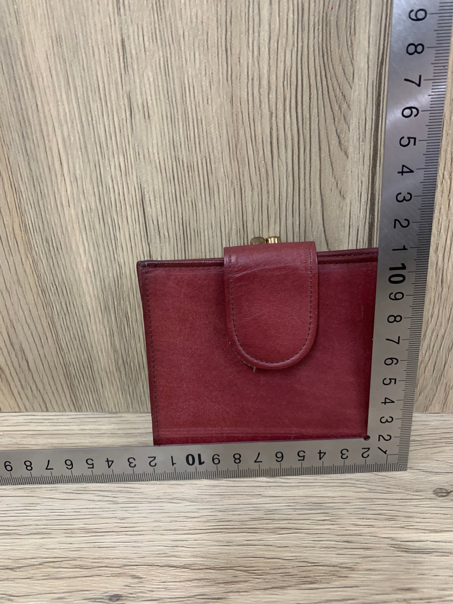 Vintage Christian Dior 紅色錢包 W10 x 11.5H x 21cm(22 年 6 月 13 日 - BBW 51)