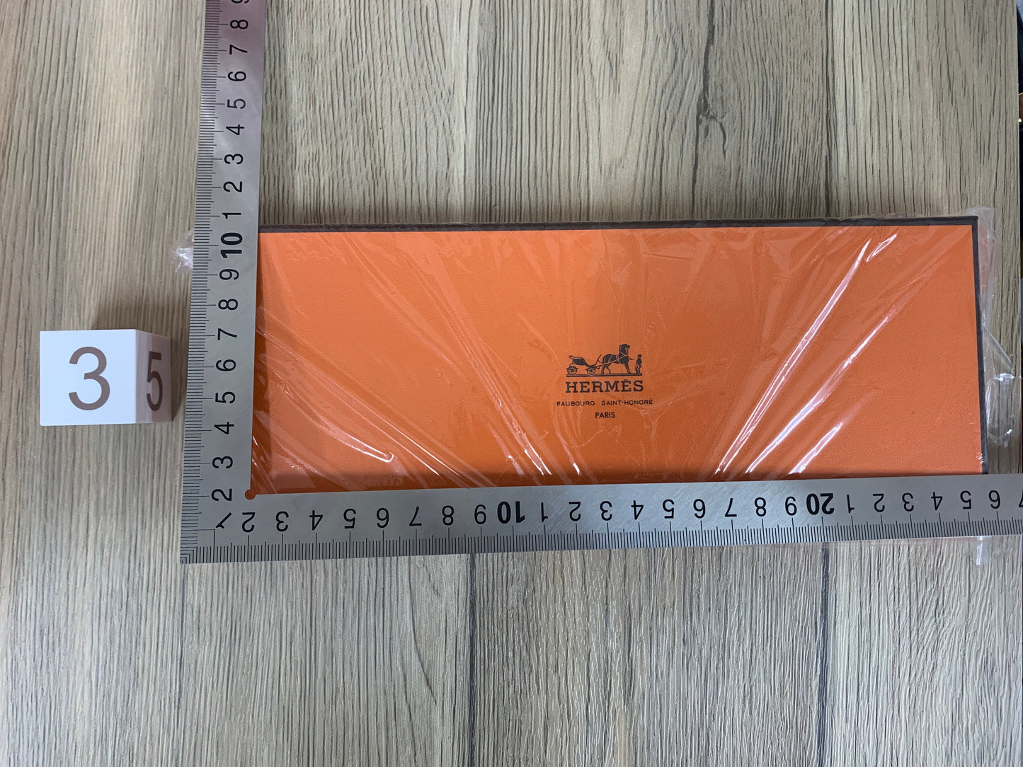 Original Hermes orange box, storage Jewellery trinket box, Gift box ideas, collectible combine shipment wallet box scarf box belt box