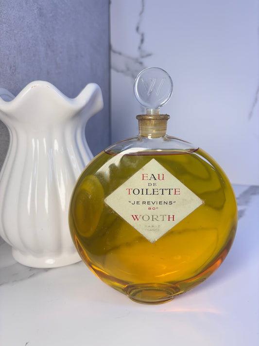 Vintage Worth Je Reviens Eau de Toilette