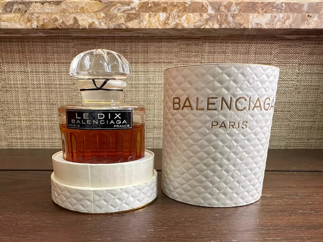 The Ultimate Guide to Balenciaga Perfume: Le Dix, Quadrille & Vintage Collector Guide