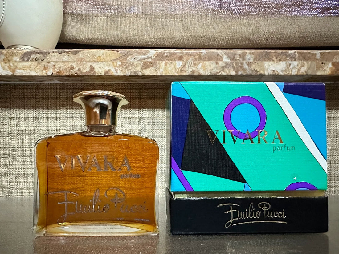 Emilio Pucci Vivara Perfume Guide: The 1965 Green Chypre of the Prince of Prints